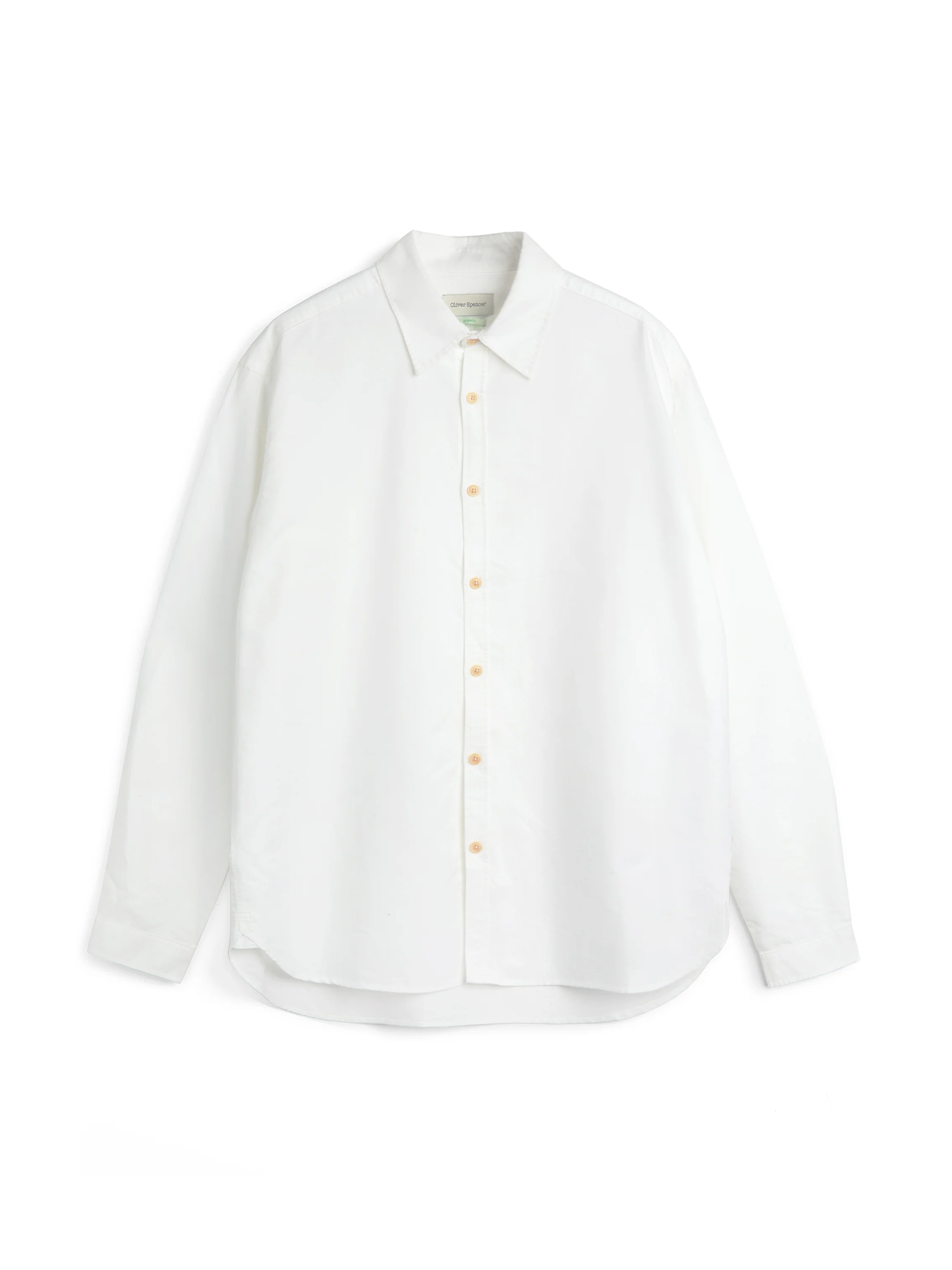 Atlanta Long Sleeve Shirt (Loose Fit) Brecon White