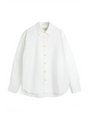 Atlanta Long Sleeve Shirt (Loose Fit) Brecon White