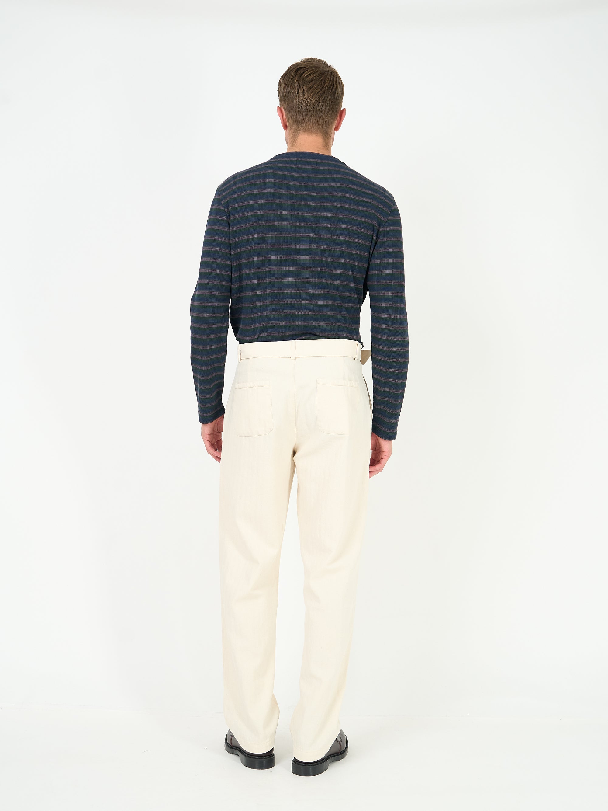Belted Trousers Cairnes Ecru