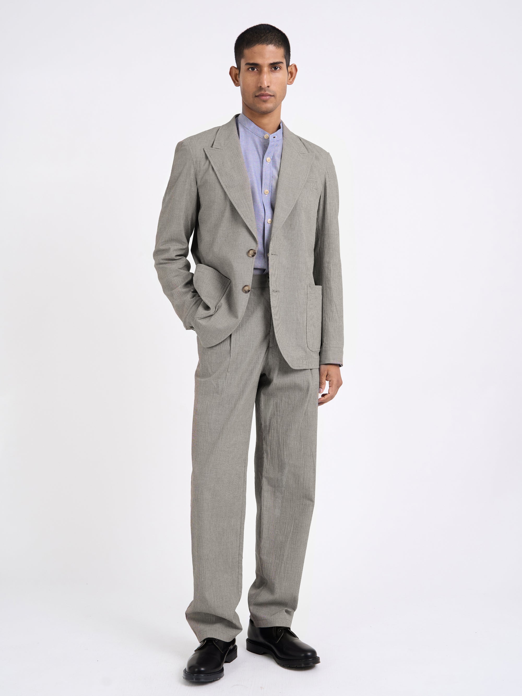 Finsbury Jacket Jensen Brown/White