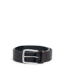 Stitch Belt Leather Black