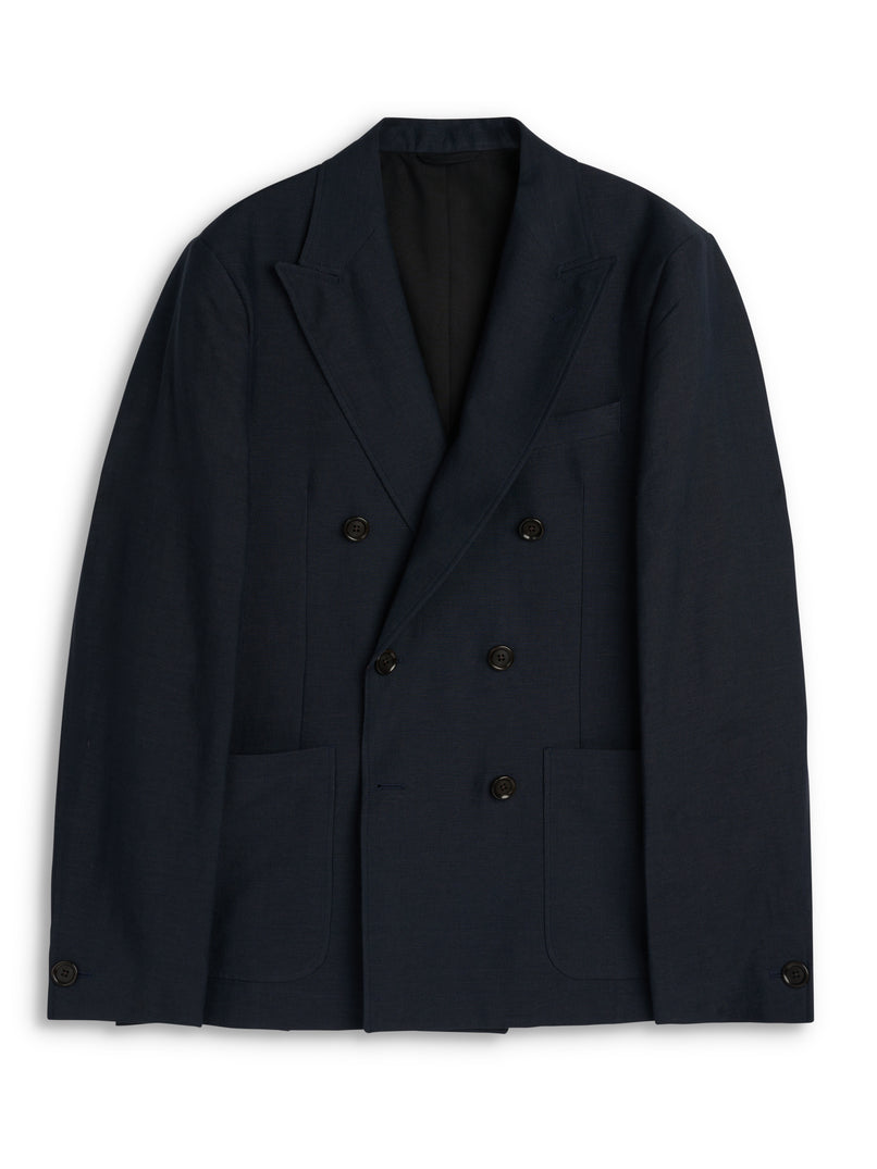 Double Breasted Jacket Silman Navy