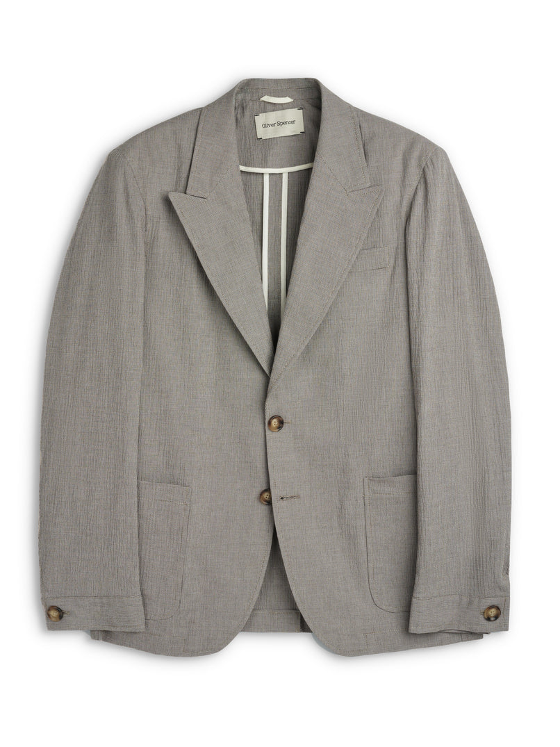 Finsbury Jacket Jensen Brown/White