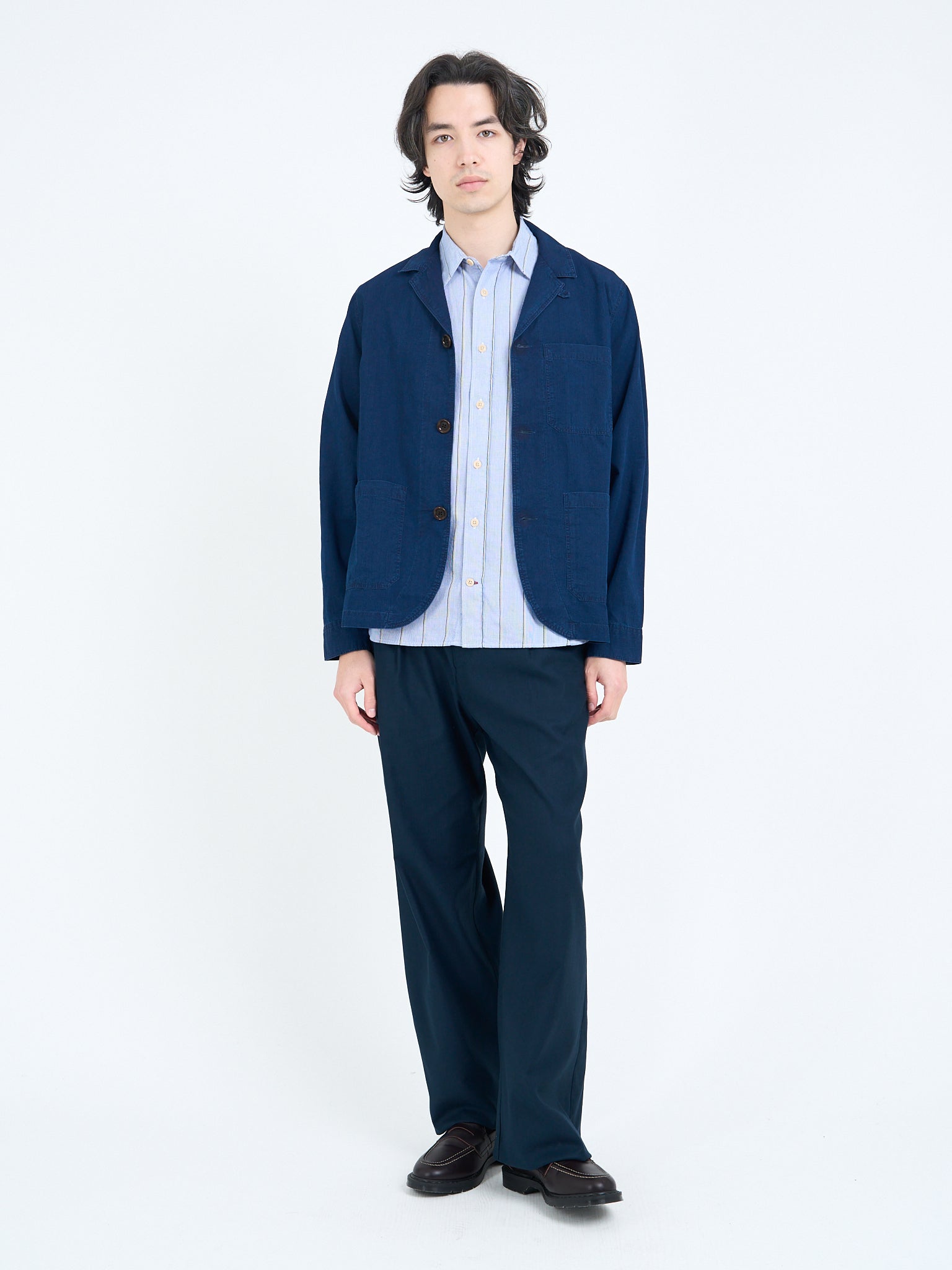 Bradwell Jacket Wylie Indigo Rinse