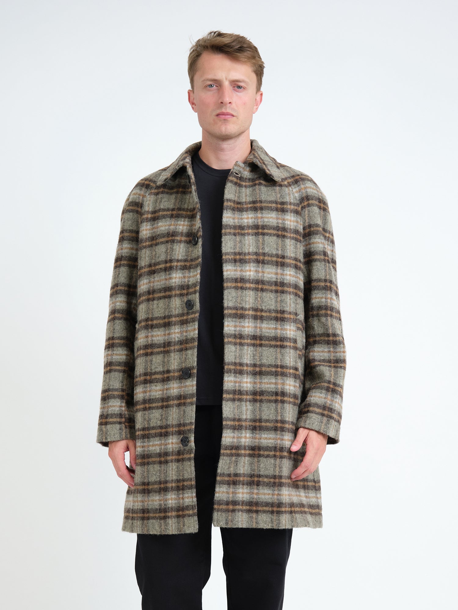 Crosby Coat Thackray Oatmeal Multi