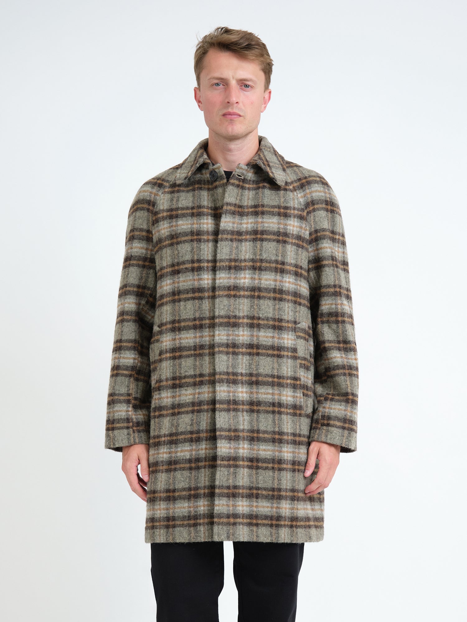 Crosby Coat Thackray Oatmeal Multi