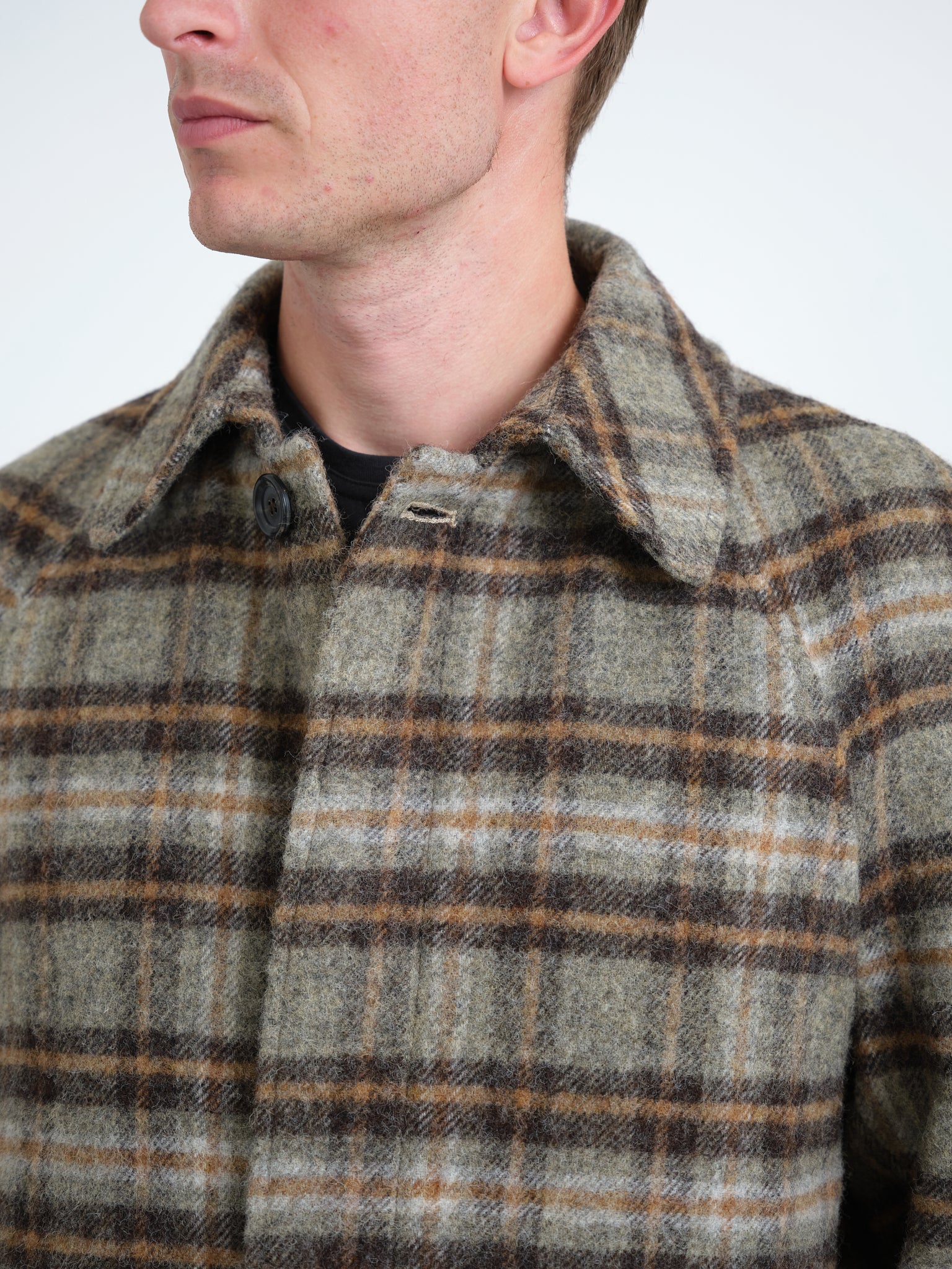Crosby Coat Thackray Oatmeal Multi