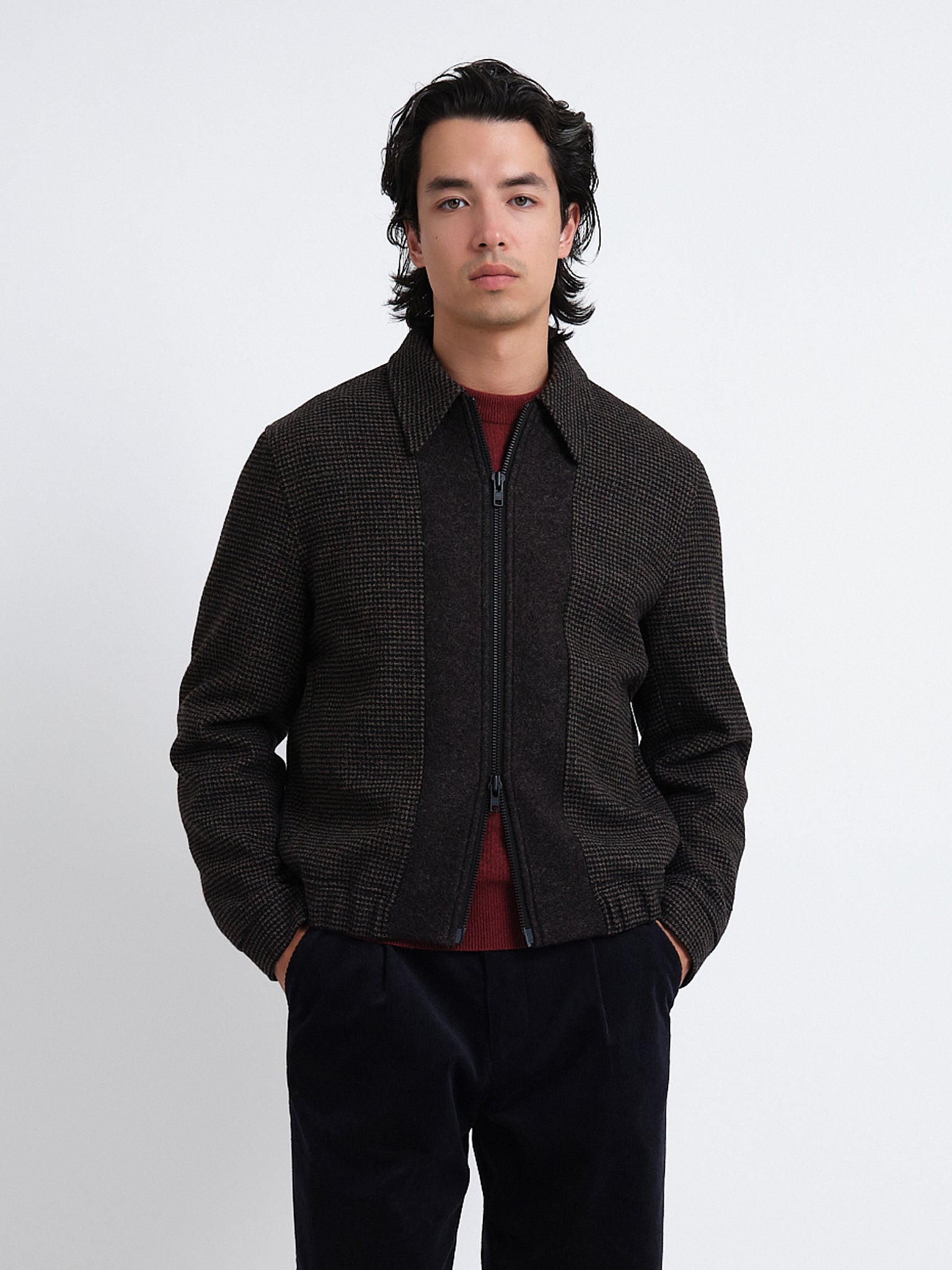 Renbourne Bomber Jacket Hepple Brown