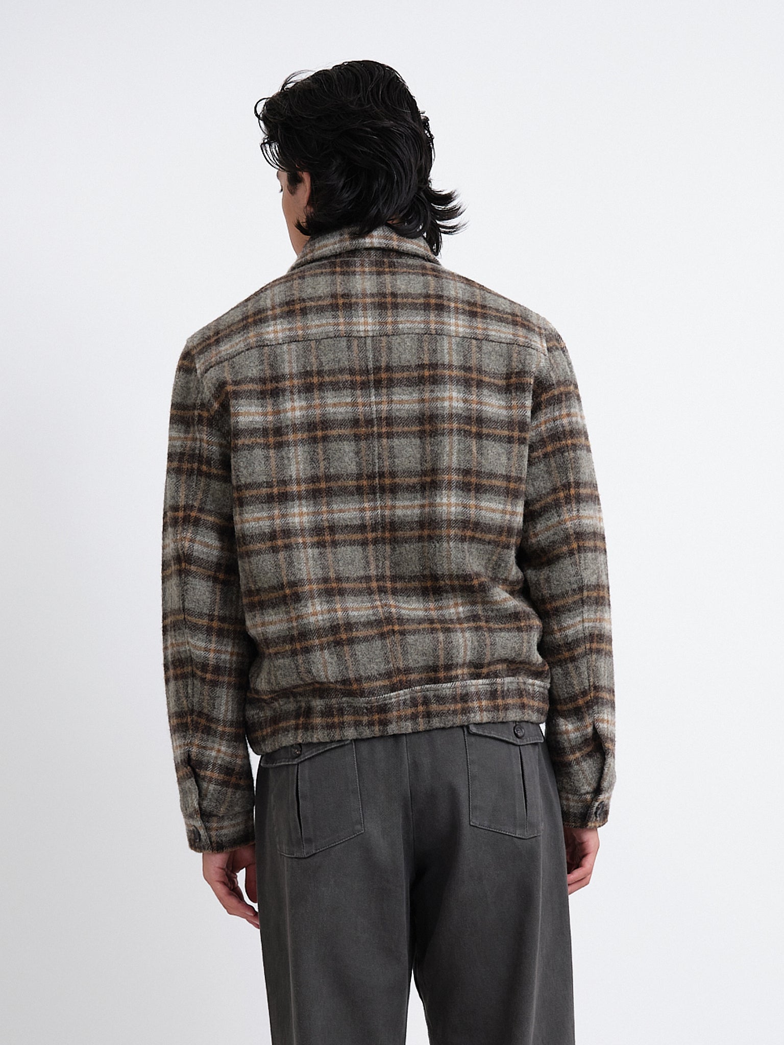 Renbourne Bomber Jacket Thackray Oatmeal Multi