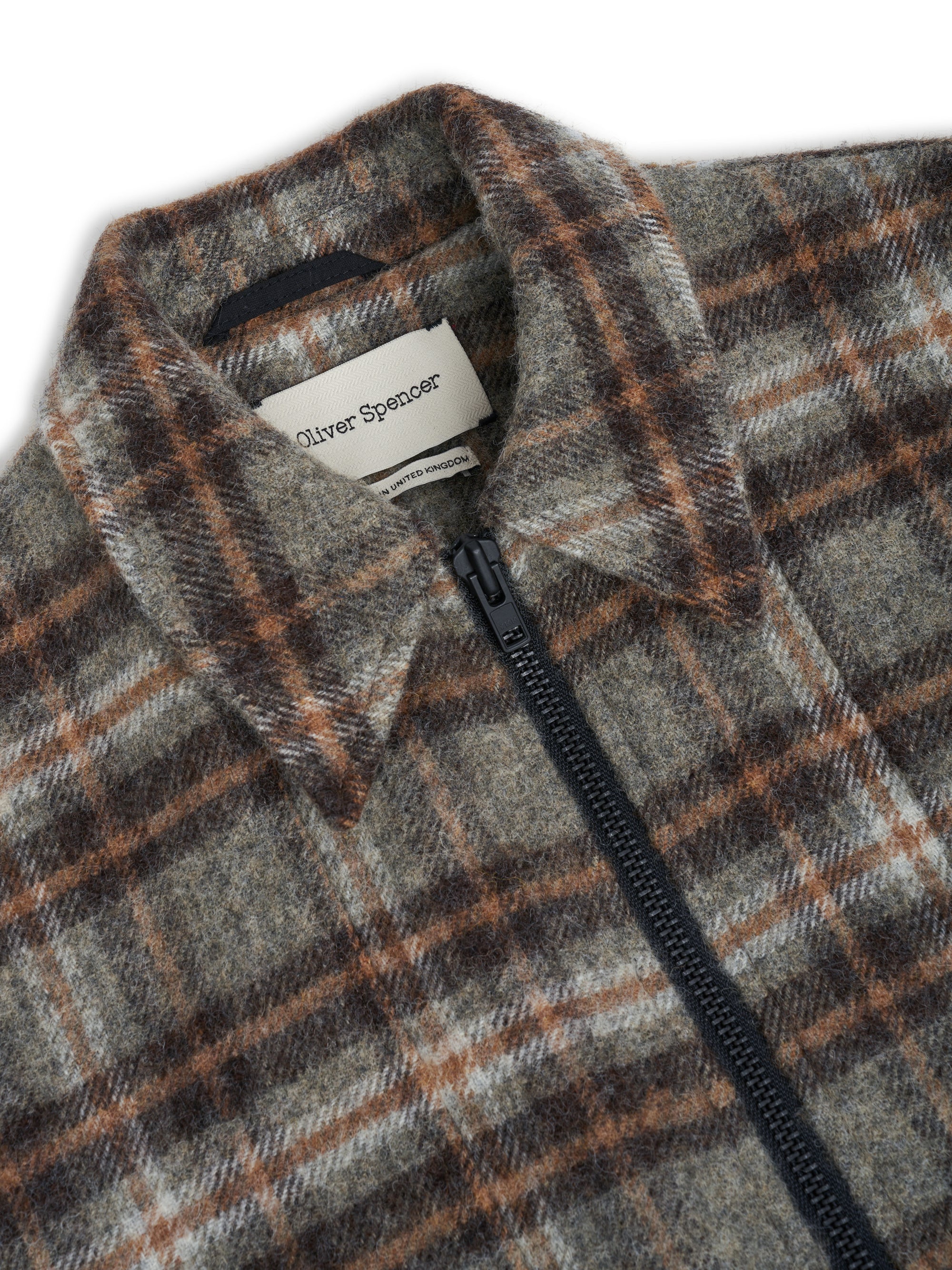 Renbourne Bomber Jacket Thackray Oatmeal Multi
