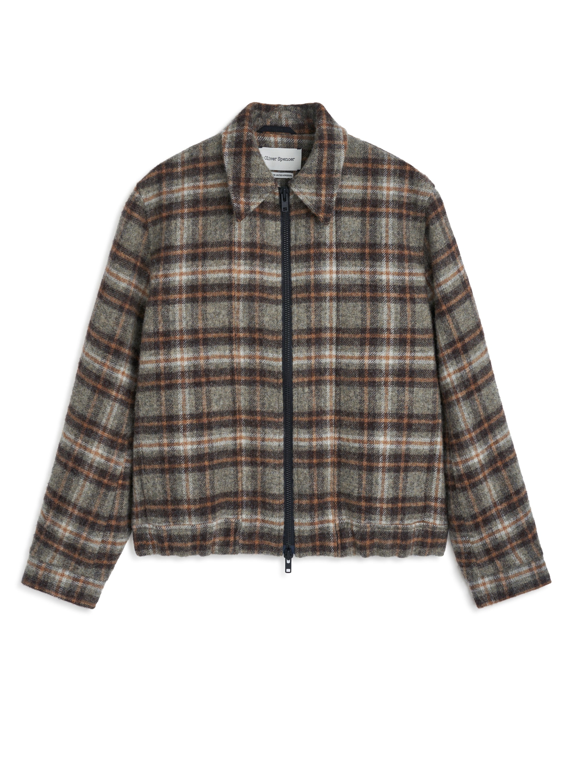 Renbourne Bomber Jacket Thackray Oatmeal Multi