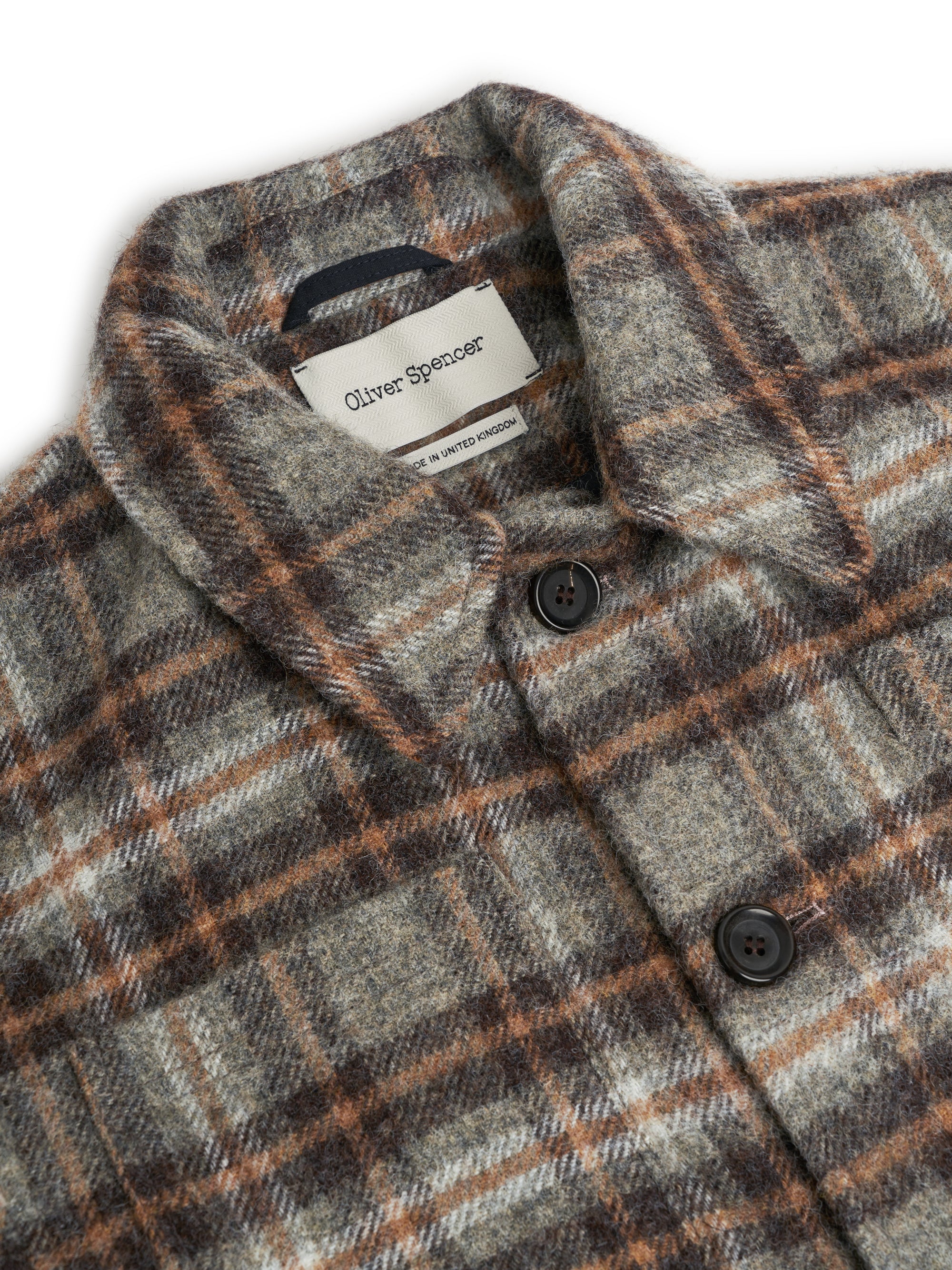 Crosby Coat Thackray Oatmeal Multi