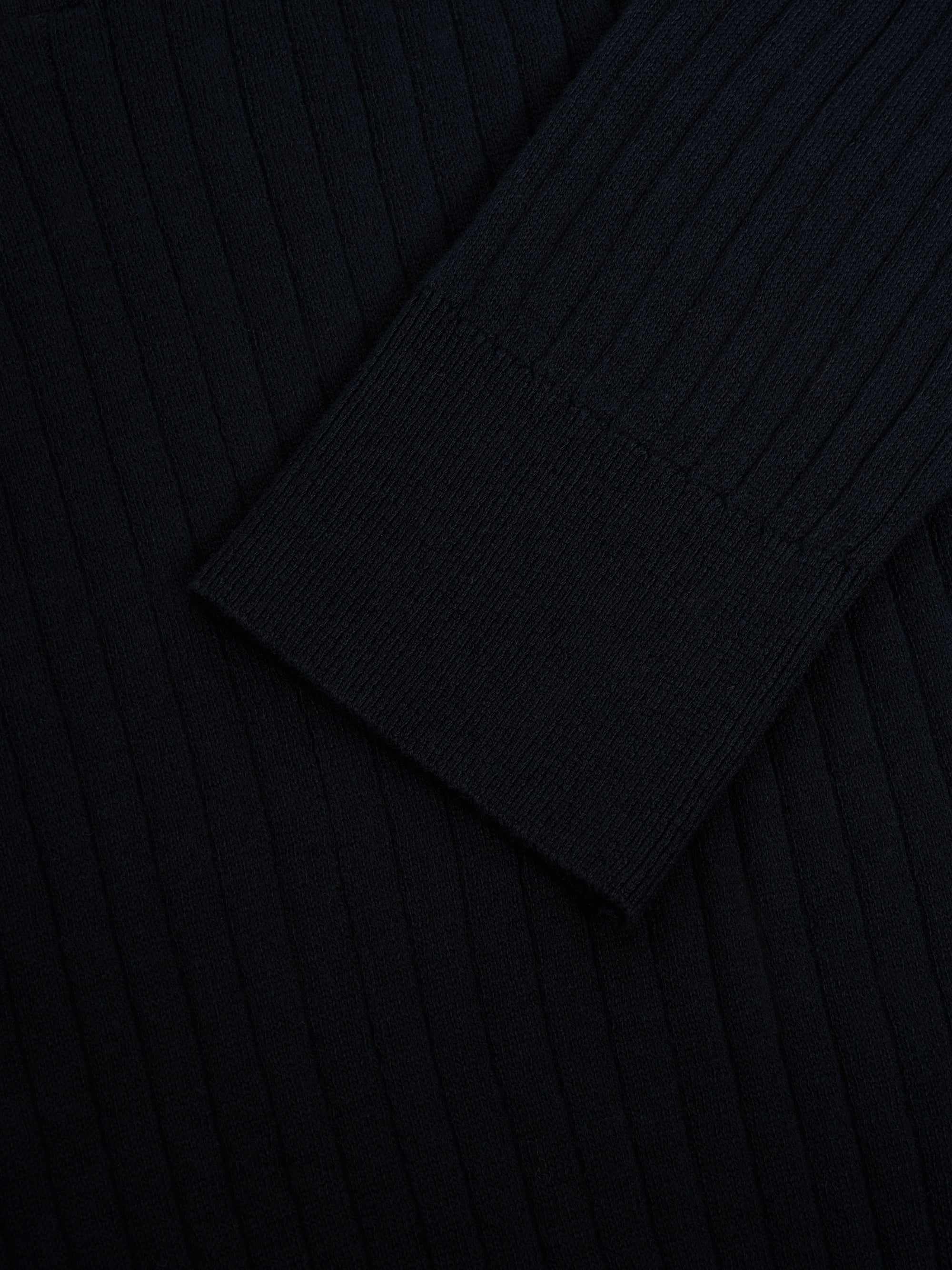 Pablo Knitted Polo Shirt Eversley Navy