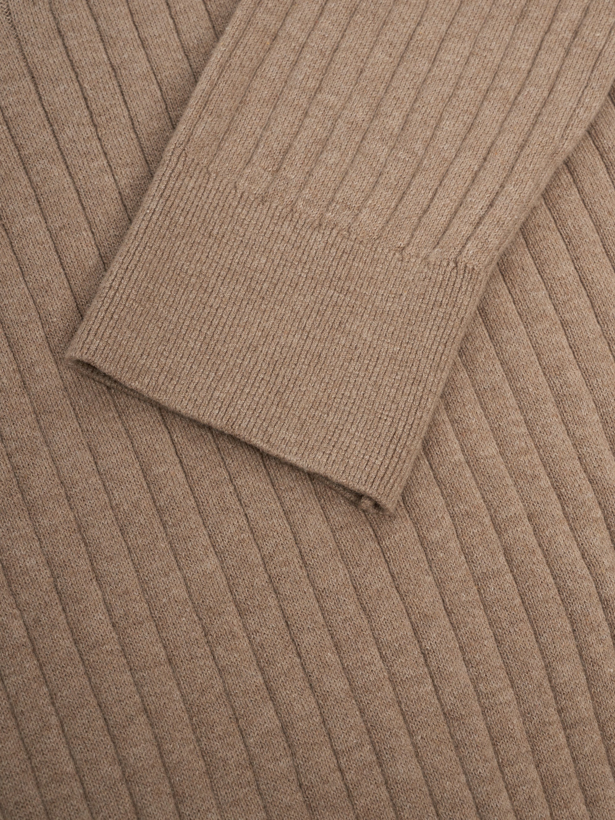 Pablo Knitted Polo Shirt Eversley Sand