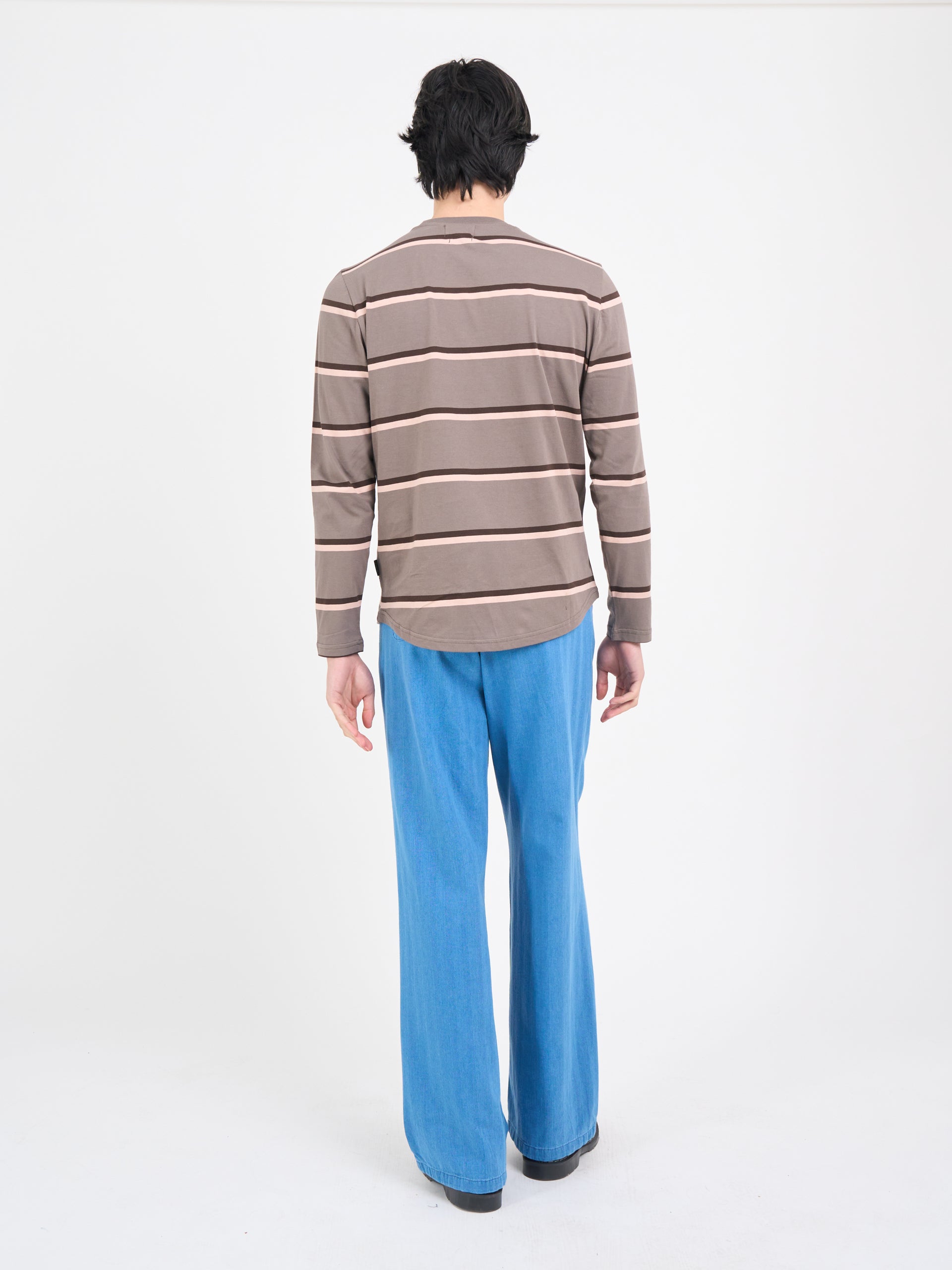 Long Sleeve T-Shirt Bartley Mocha Brown