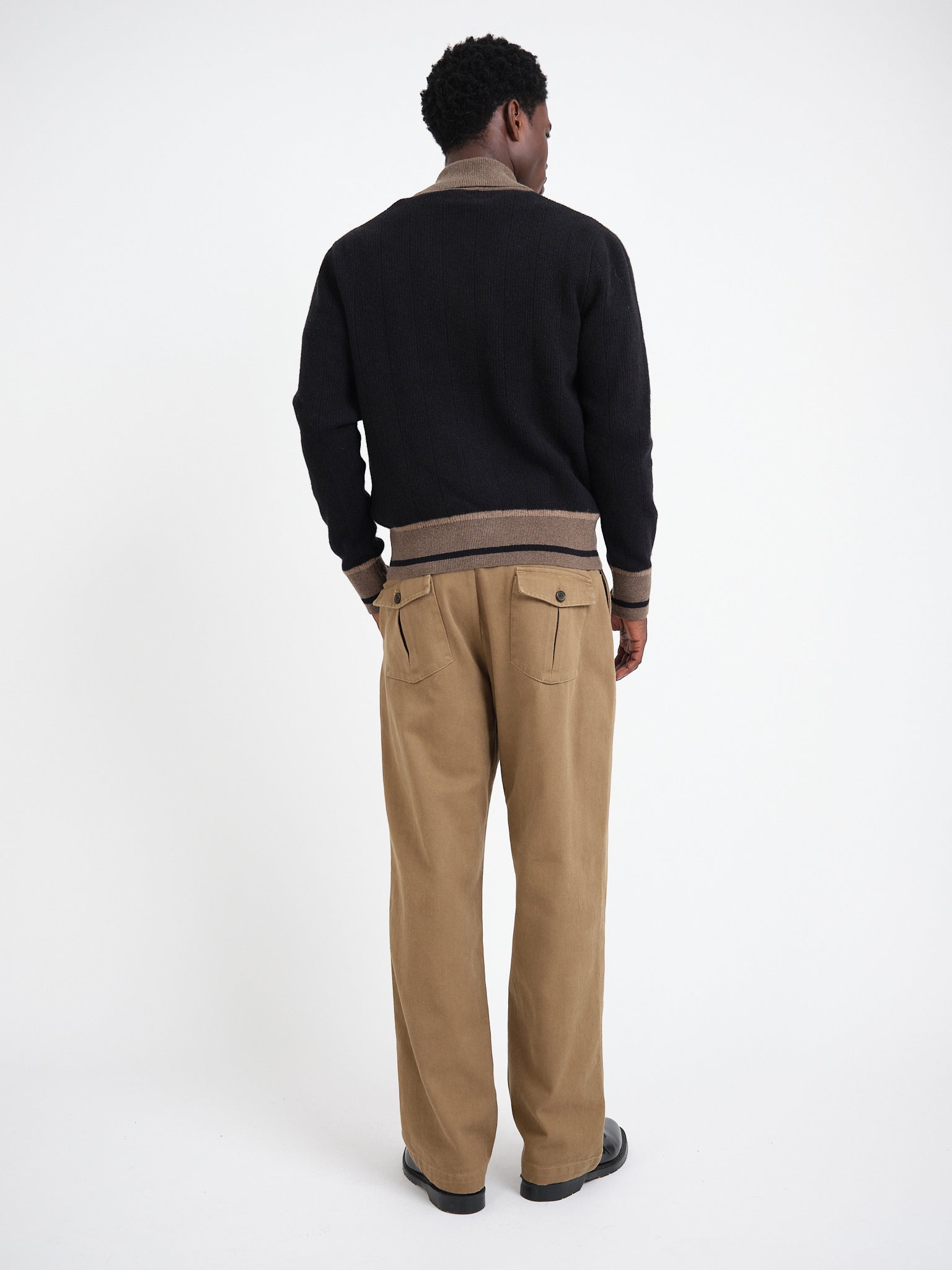 Britten Knitted Cardigan Colvin Black
