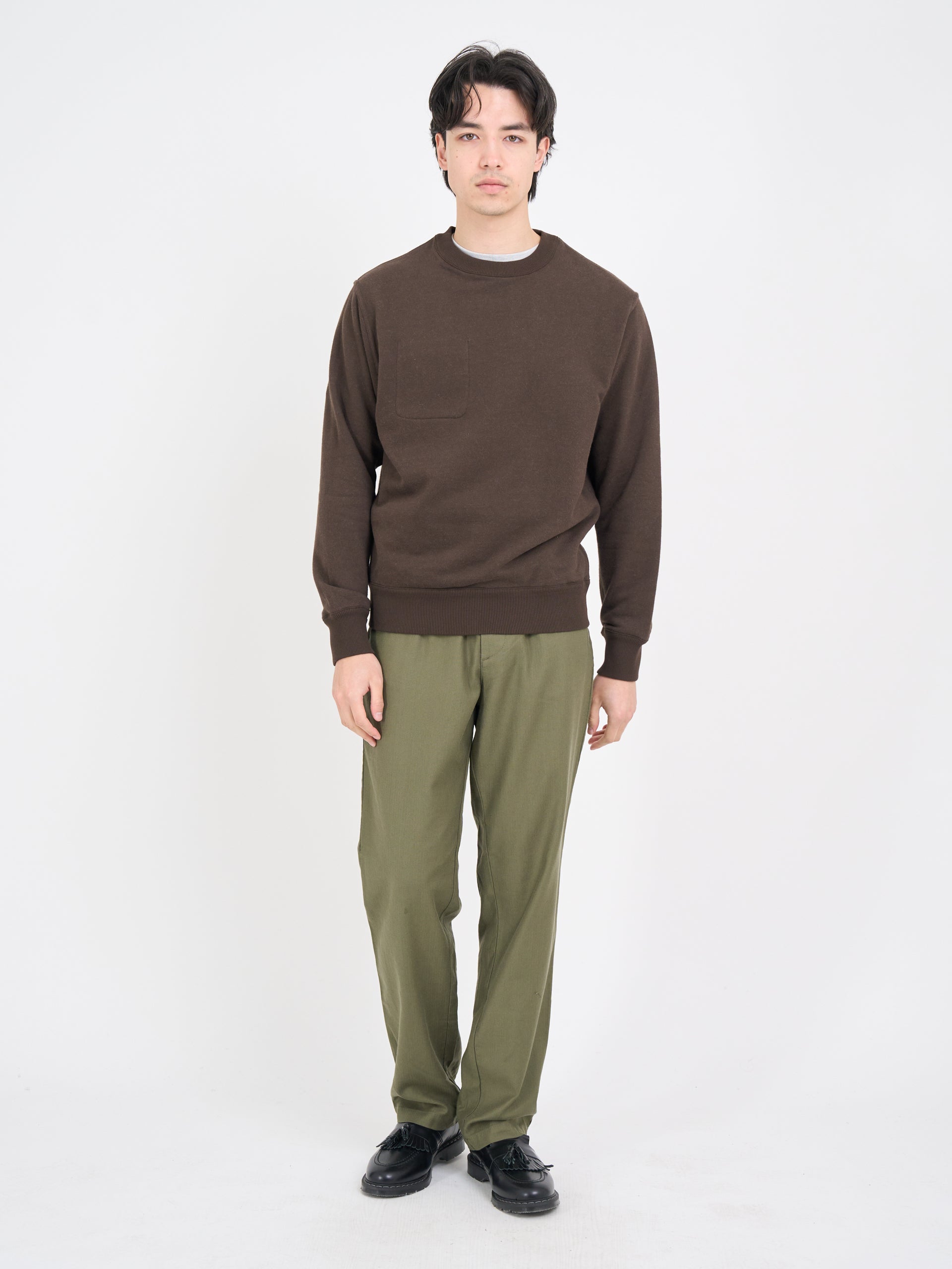 Drawstring Trousers Eastman Green