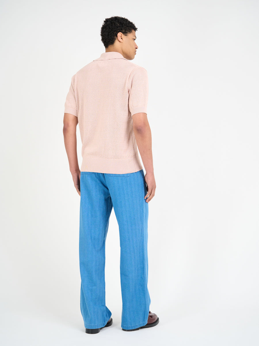 Short Sleeve Penhale Polo Shirt Nicholson Pink