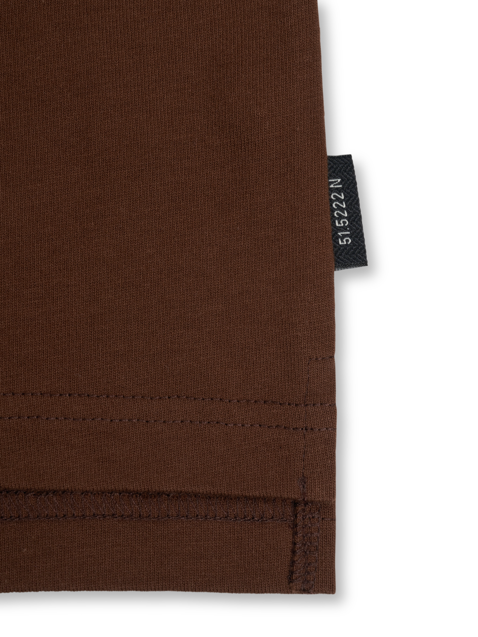 Heavy Long Sleeve Rugby Top Parton Brown