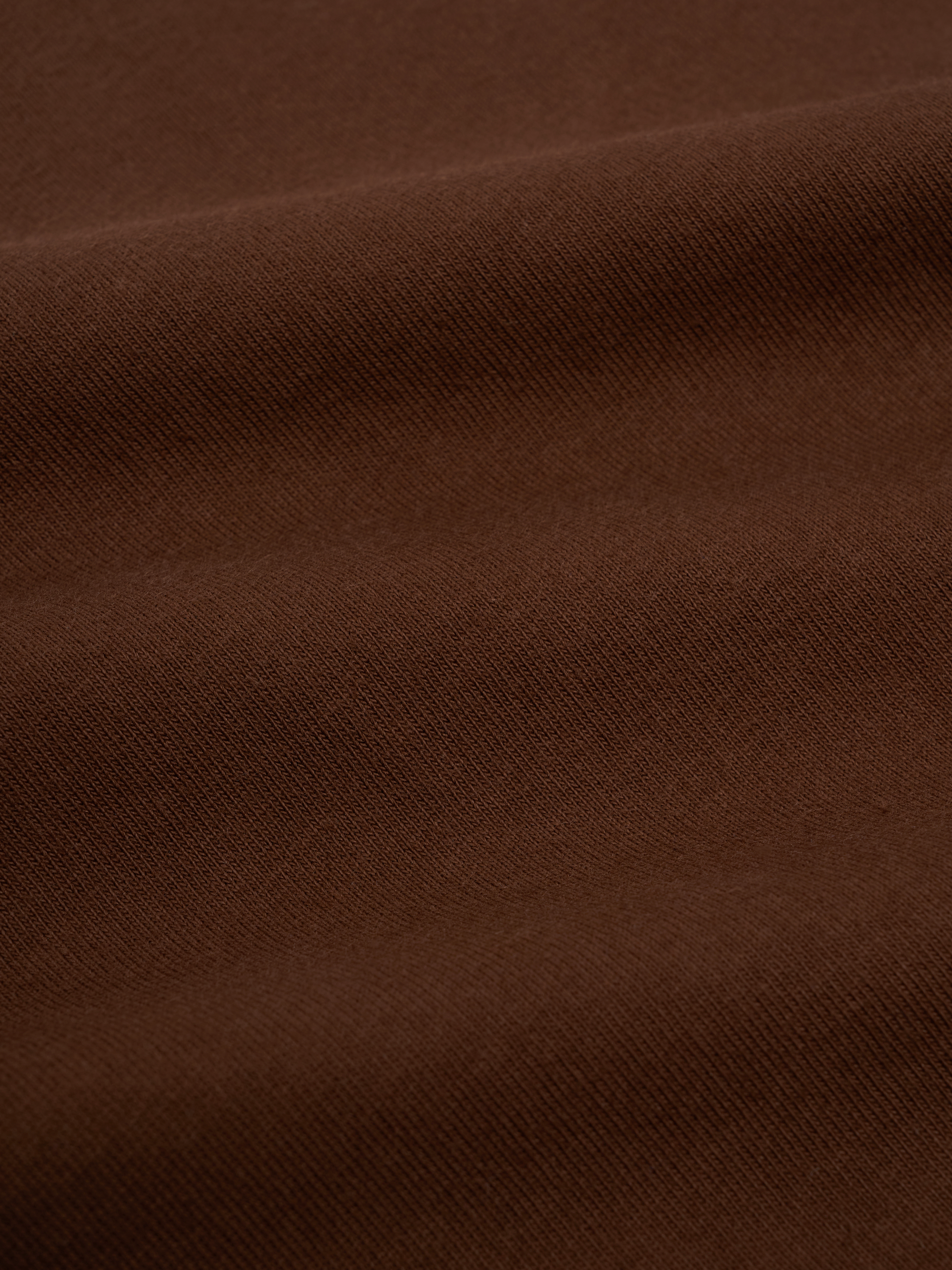 Heavy Long Sleeve Rugby Top Parton Brown