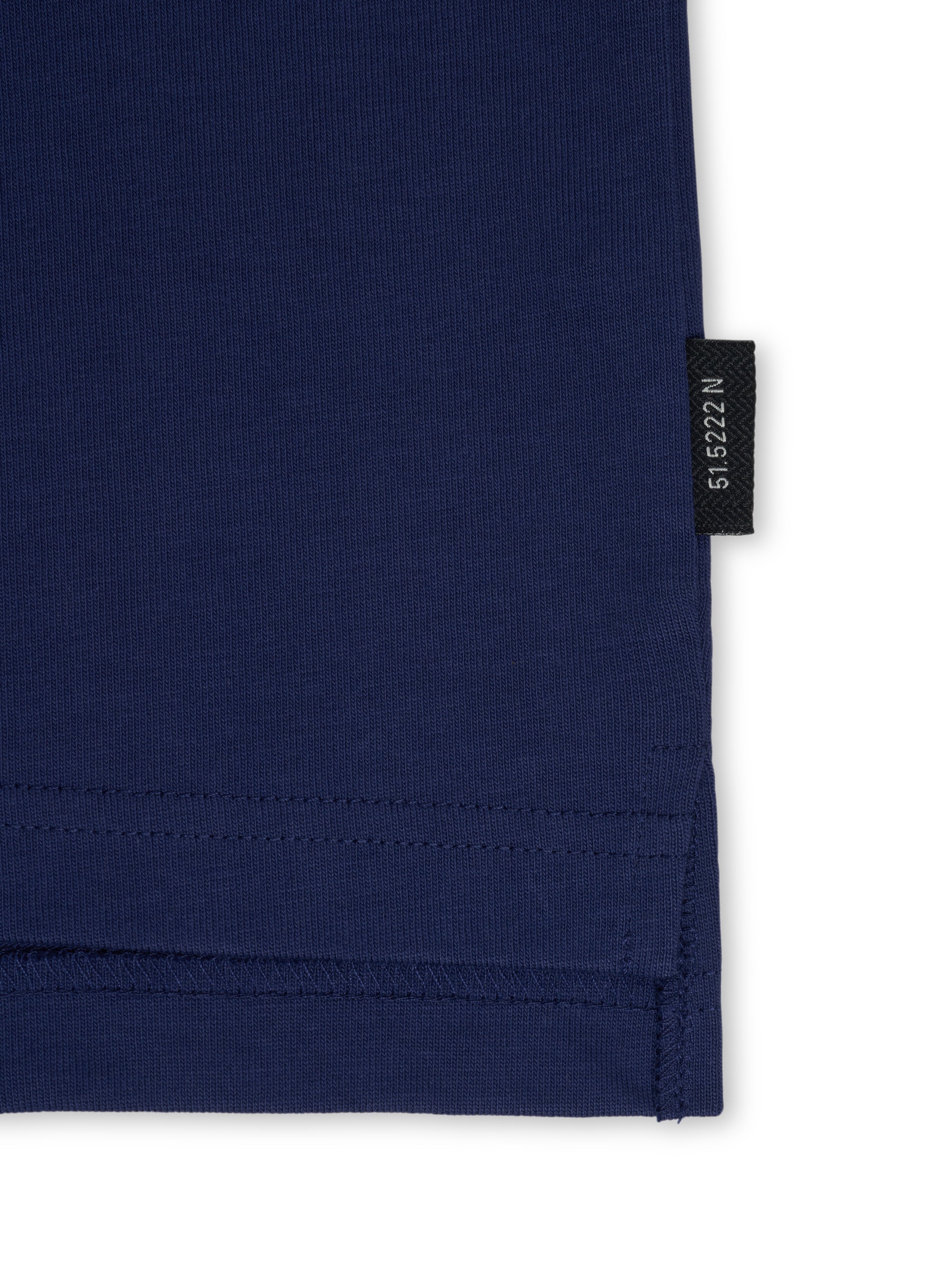 Heavy Long Sleeve Rugby Top Parton Indigo Blue