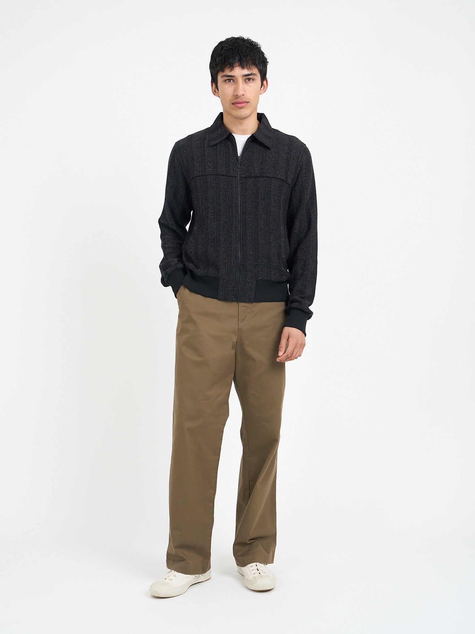Harrison Jersey Jacket Glover Black