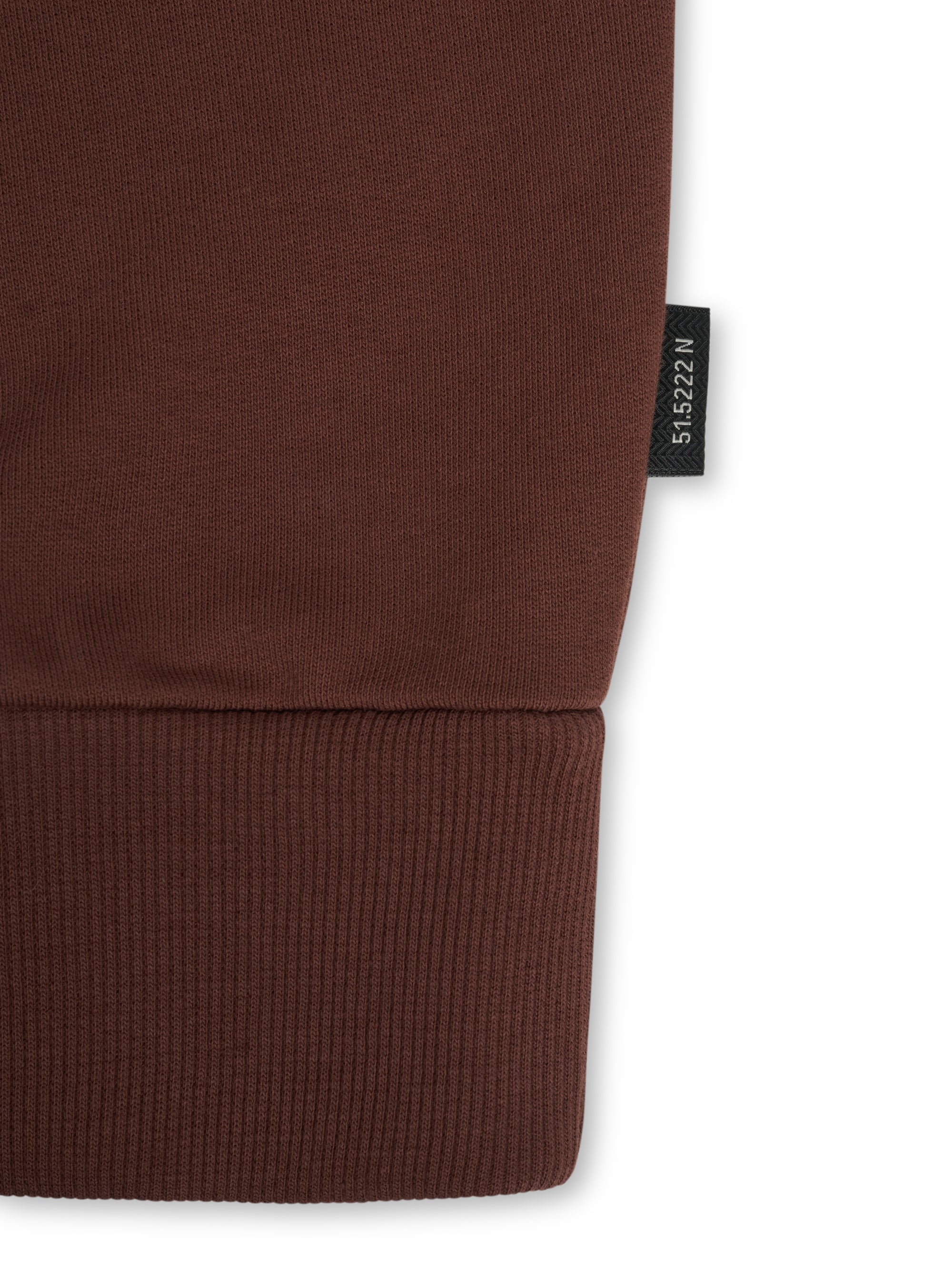 Lorimer Half Zip Sweatshirt Harker Brown