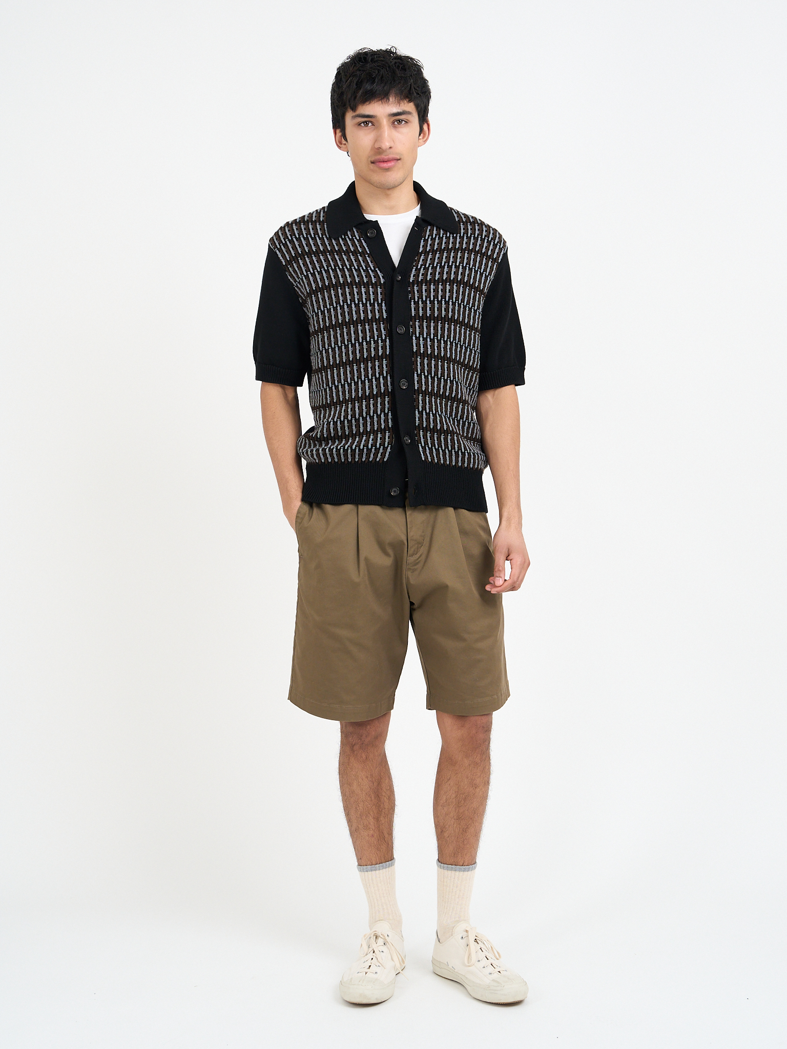 Short Sleeve Rossell Knitted Shirt Ayrton Multi