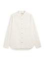 Grandad Shirt Davey White