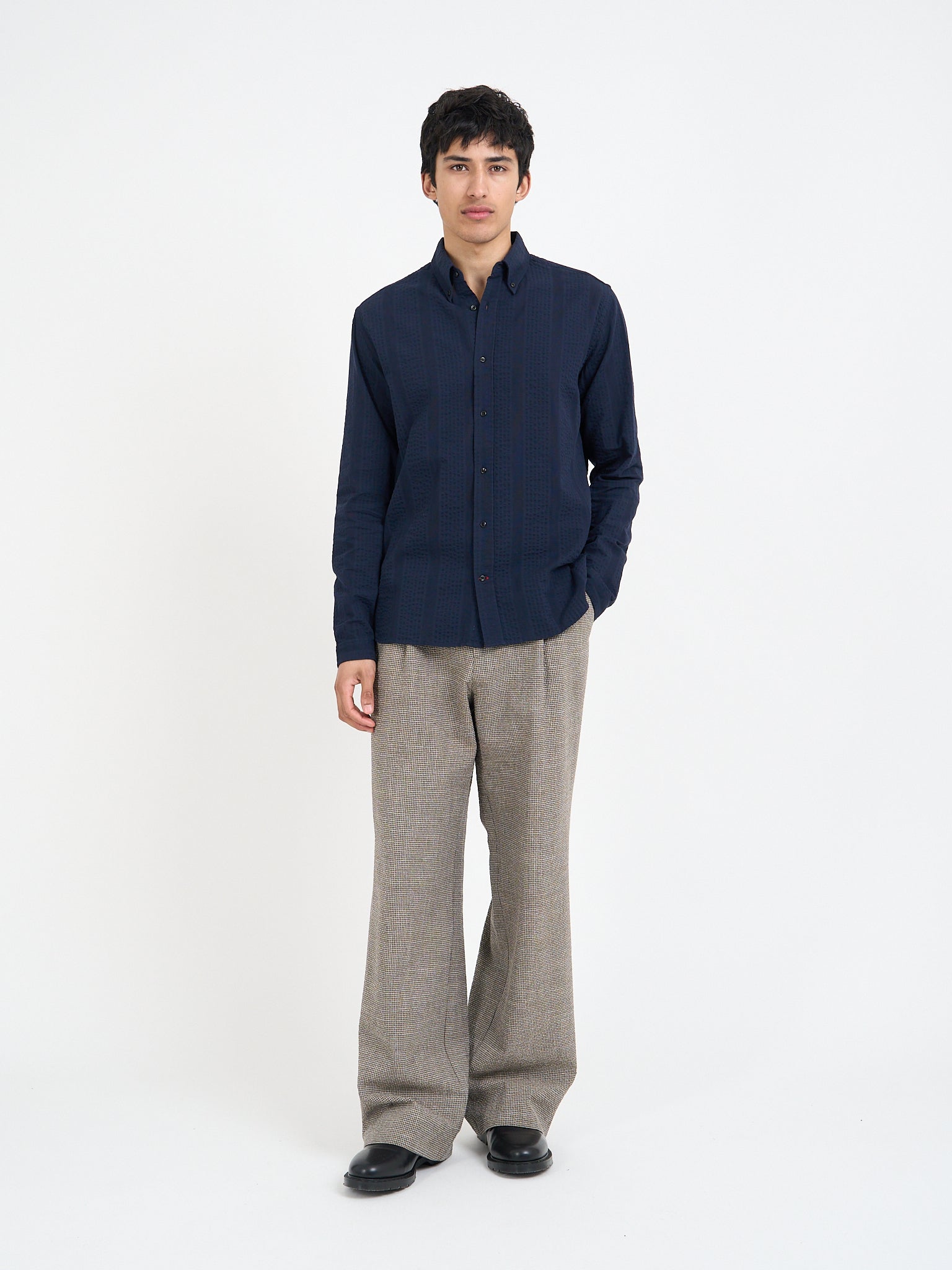 Brook Shirt Phaidon Navy