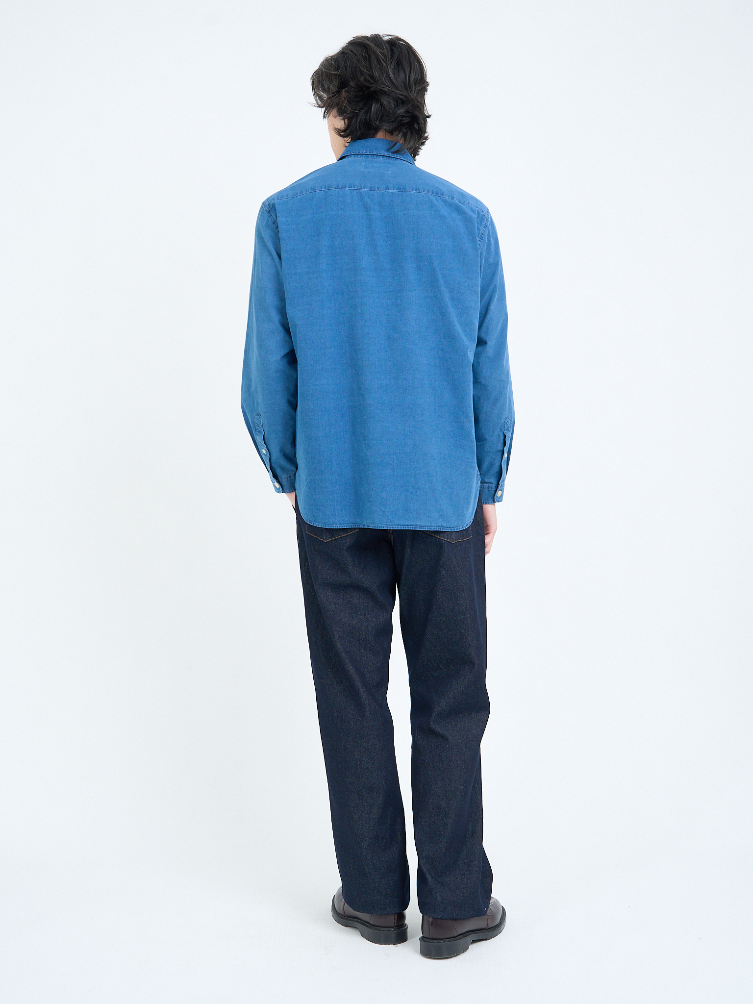 Atlanta Long Sleeve Shirt Wylie Indigo Light