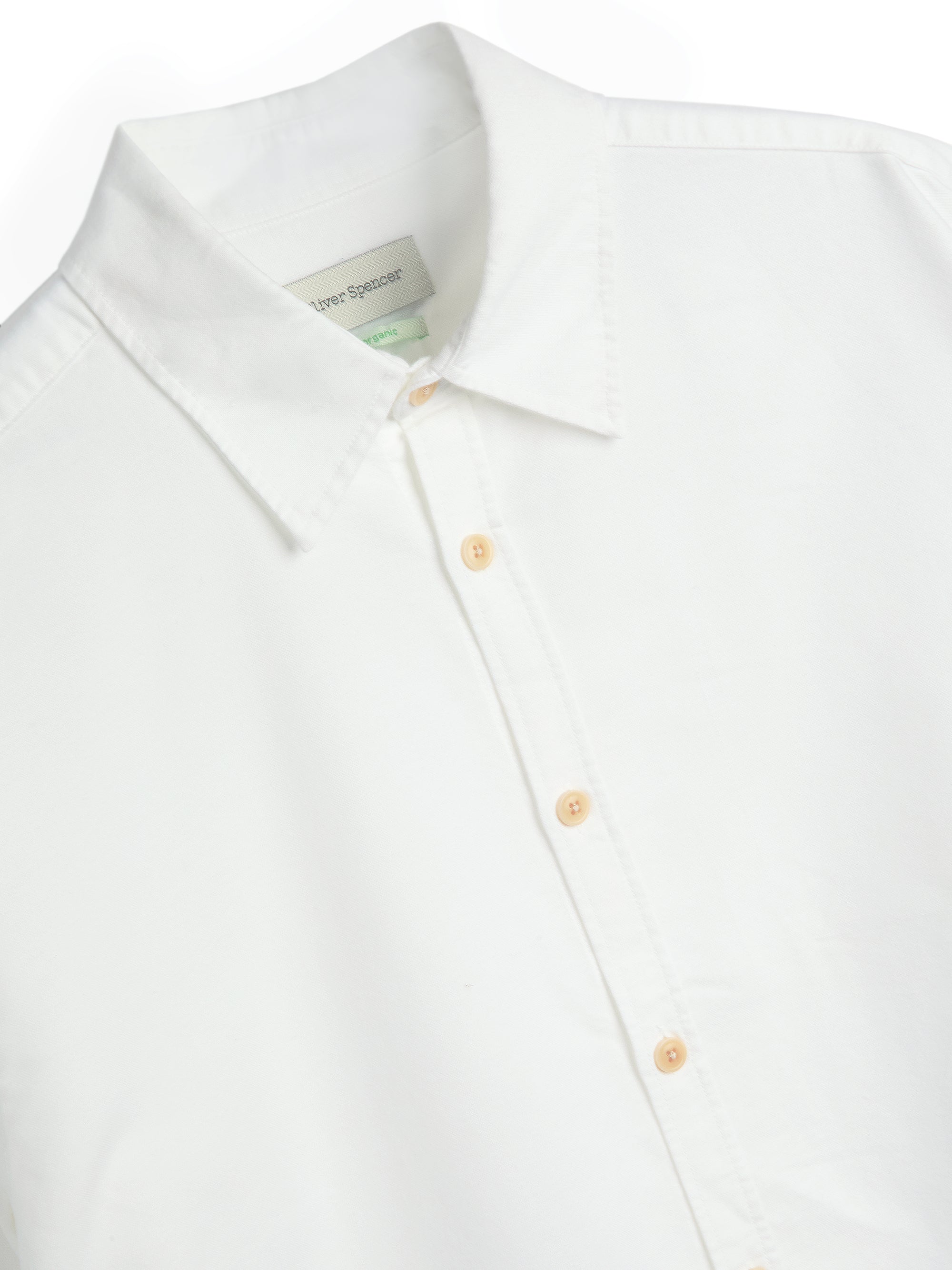 Atlanta Long Sleeve Shirt (Loose Fit) Brecon White