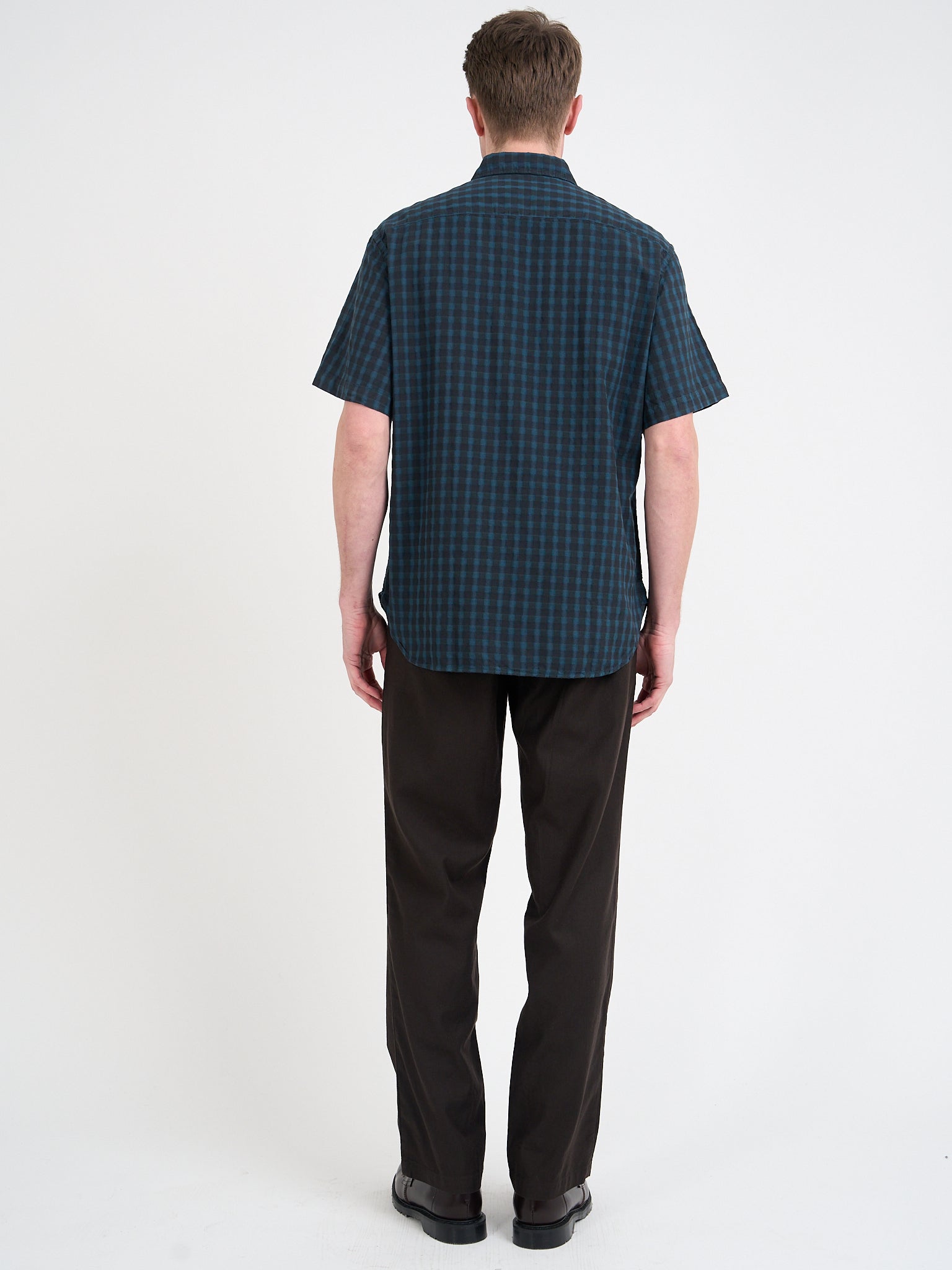 Atlanta Short Sleeve Shirt (Loose Fit) Lennox Navy
