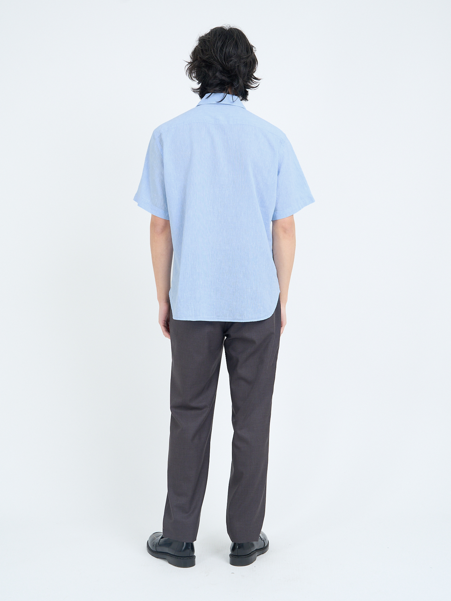 Atlanta Short Sleeve Shirt (Loose Fit) Perkins Blue