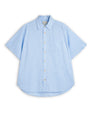 Atlanta Short Sleeve Shirt (Loose Fit) Perkins Blue