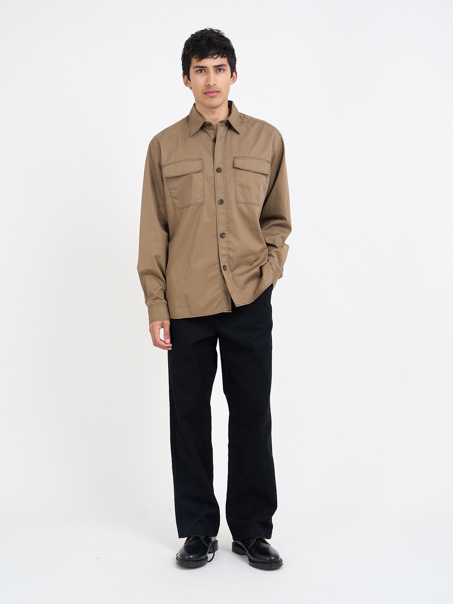 Penryn Overshirt (Loose Fit) Gilman Beige
