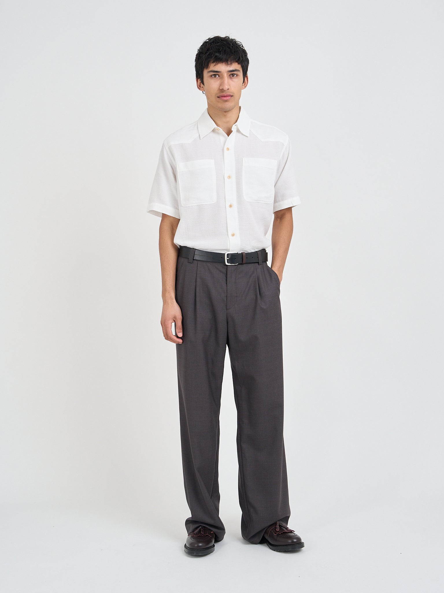 Quito Short Sleeve Shirt Bennett White
