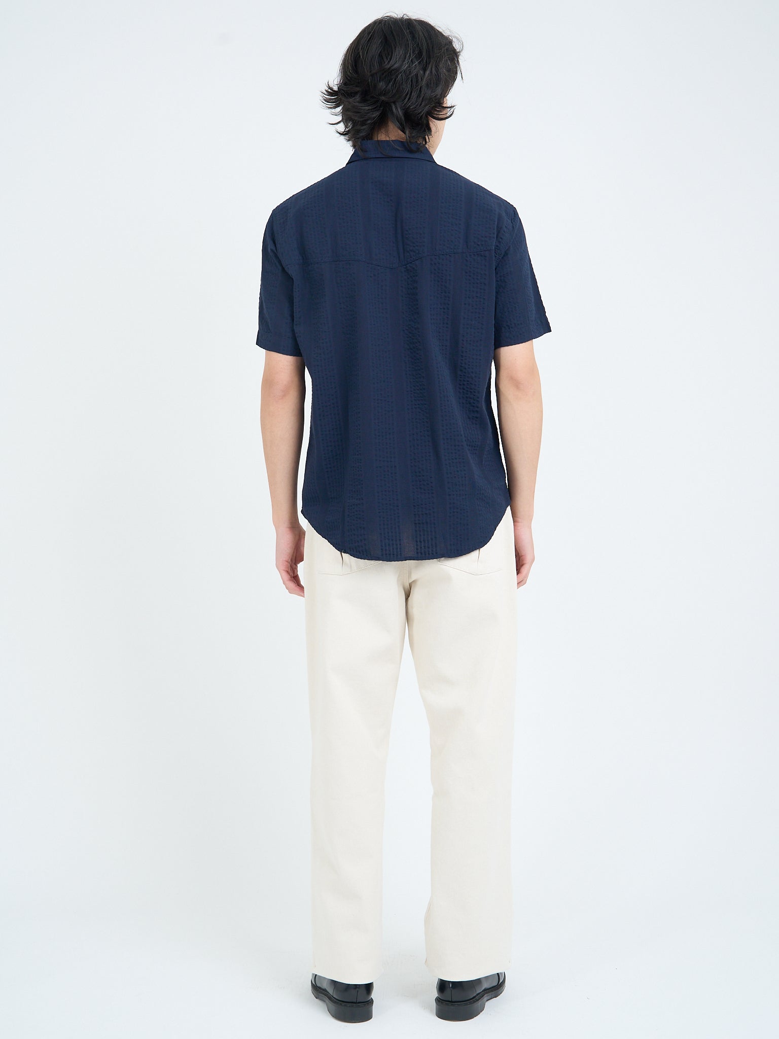 Quito Short Sleeve Shirt Phaidon Navy