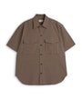 Penryn Short Sleeve Shirt (Loose Fit) Leaman Brown