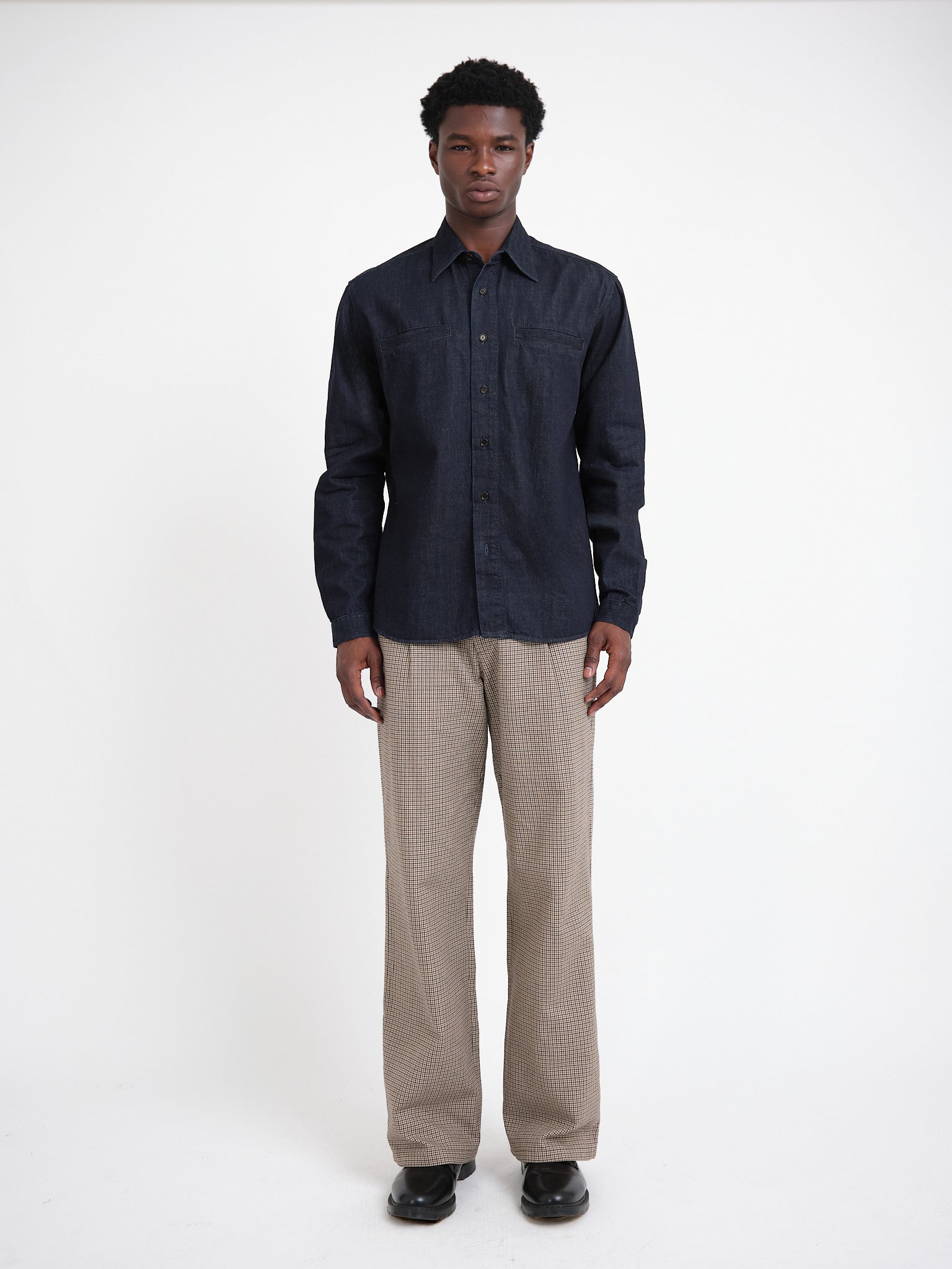 Corby Shirt Mullins Denim Indigo Rinse