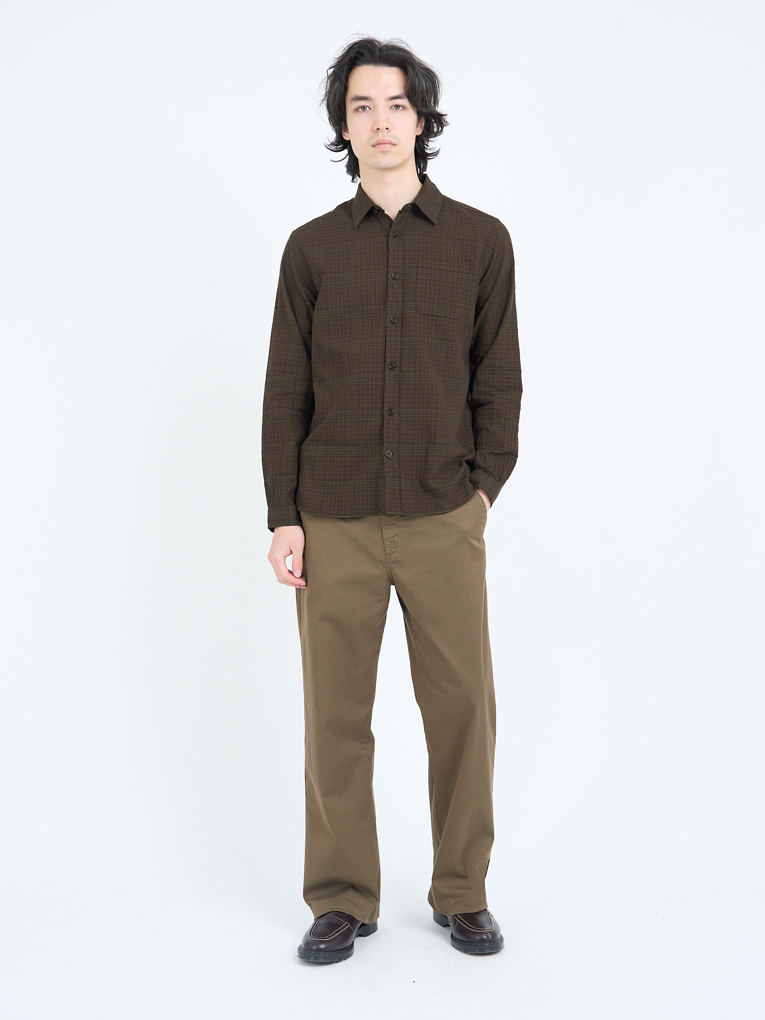 New York Special Shirt Connell Chocolate Brown