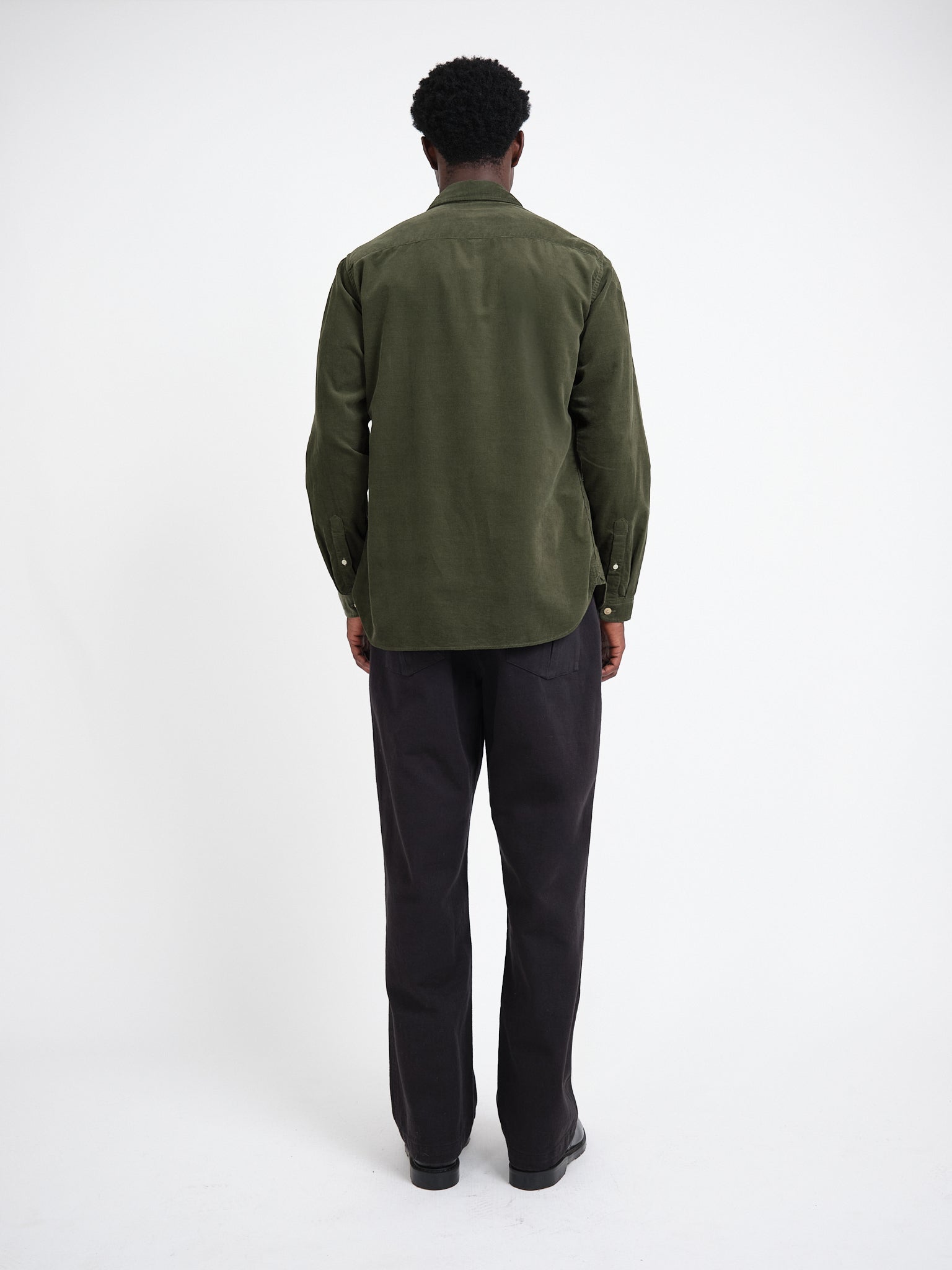 New York Special Shirt Mersey Cord Green