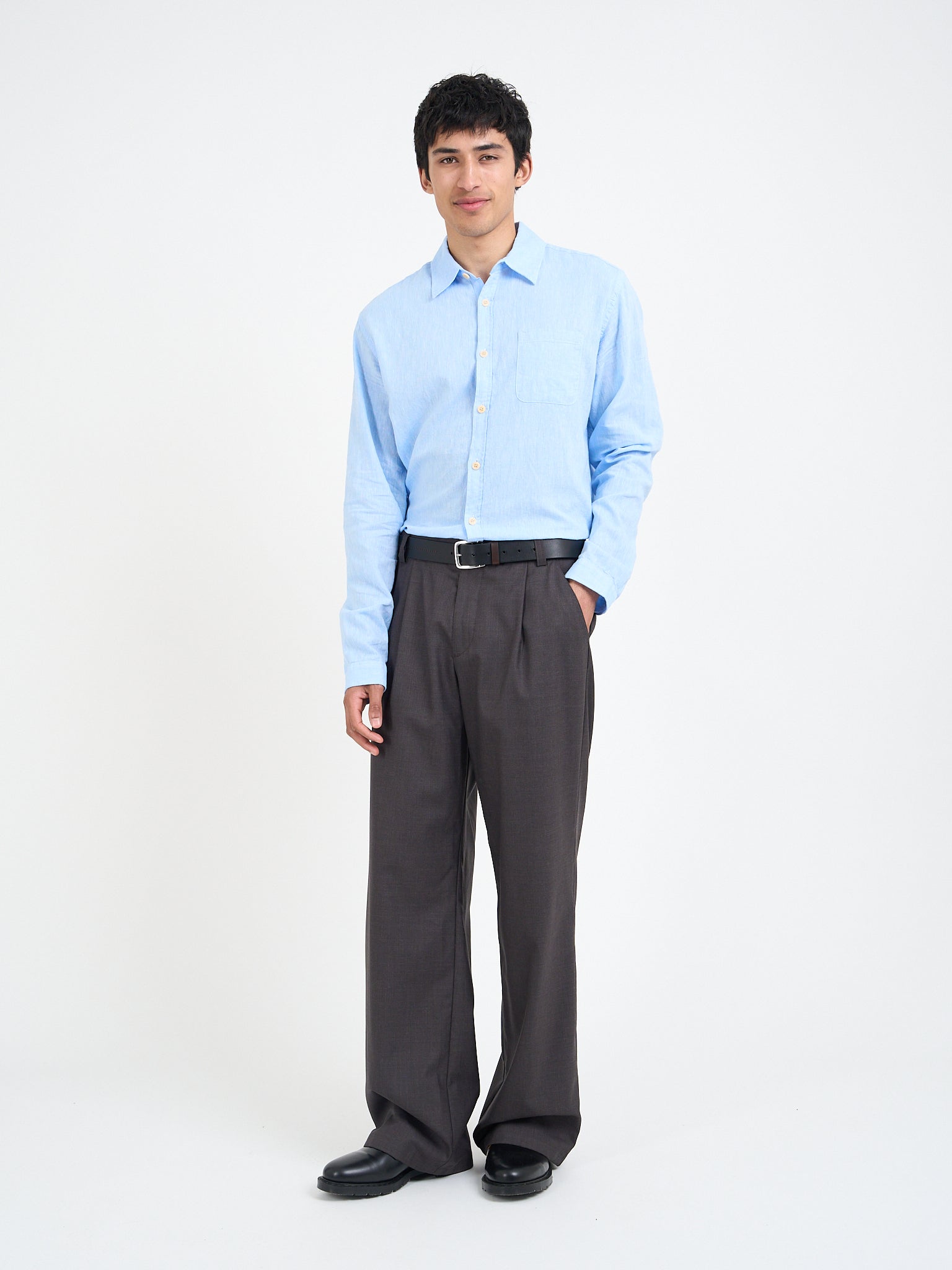New York Special Shirt Perkins Blue