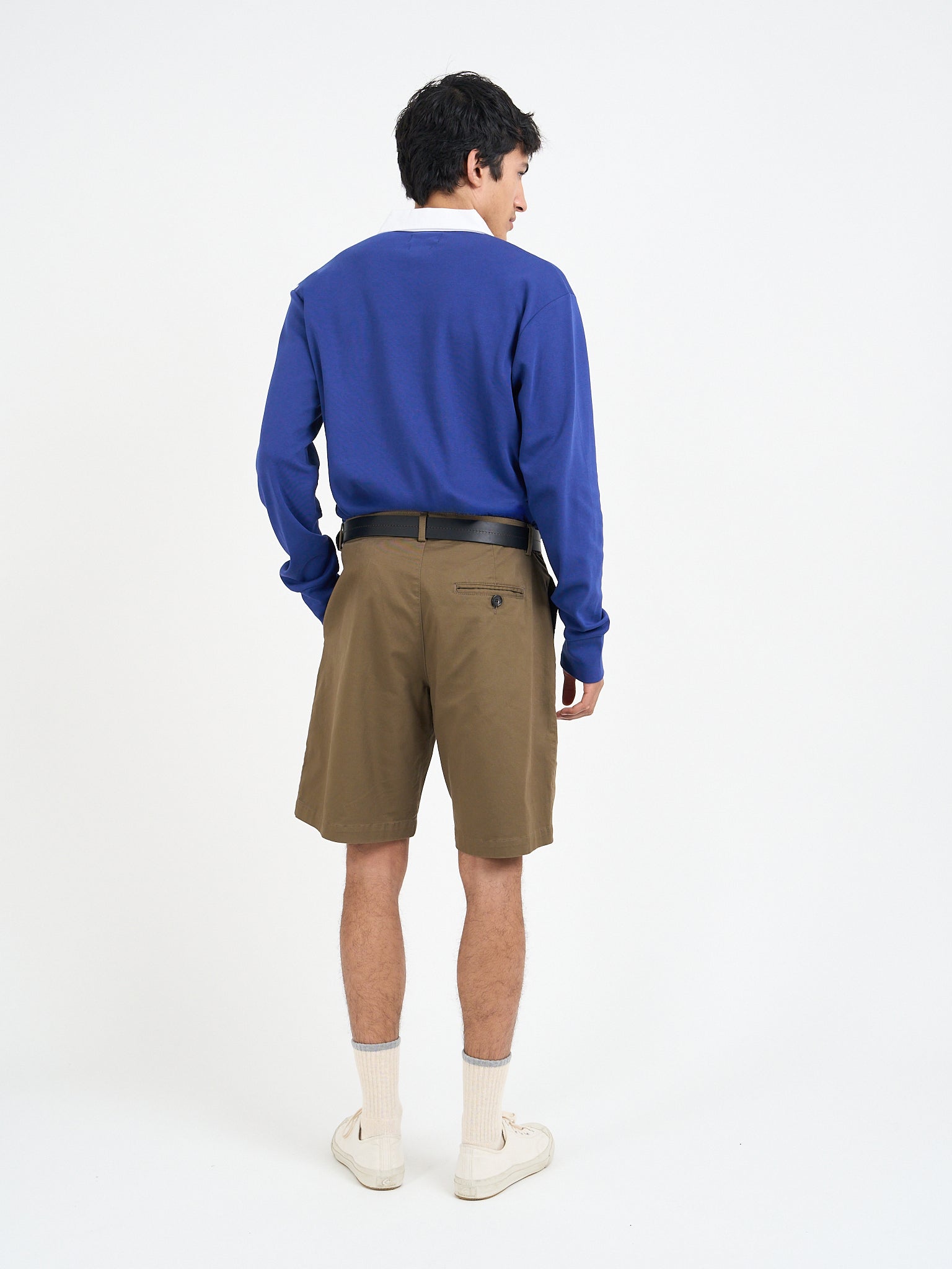 Pleated Shorts Tomlin Beige
