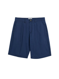Pleated Shorts Wylie Indigo Rinse
