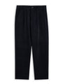 Morton Pleated Trousers Ivers Corduroy Navy