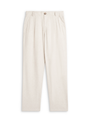 Morton Pleated Trousers Tillman Cream