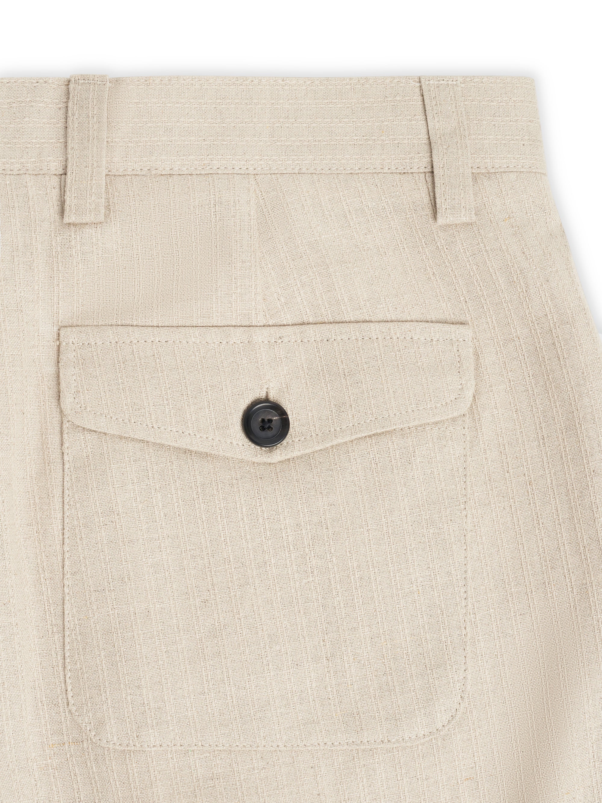 Morton Pleated Trousers Wilkes Sand