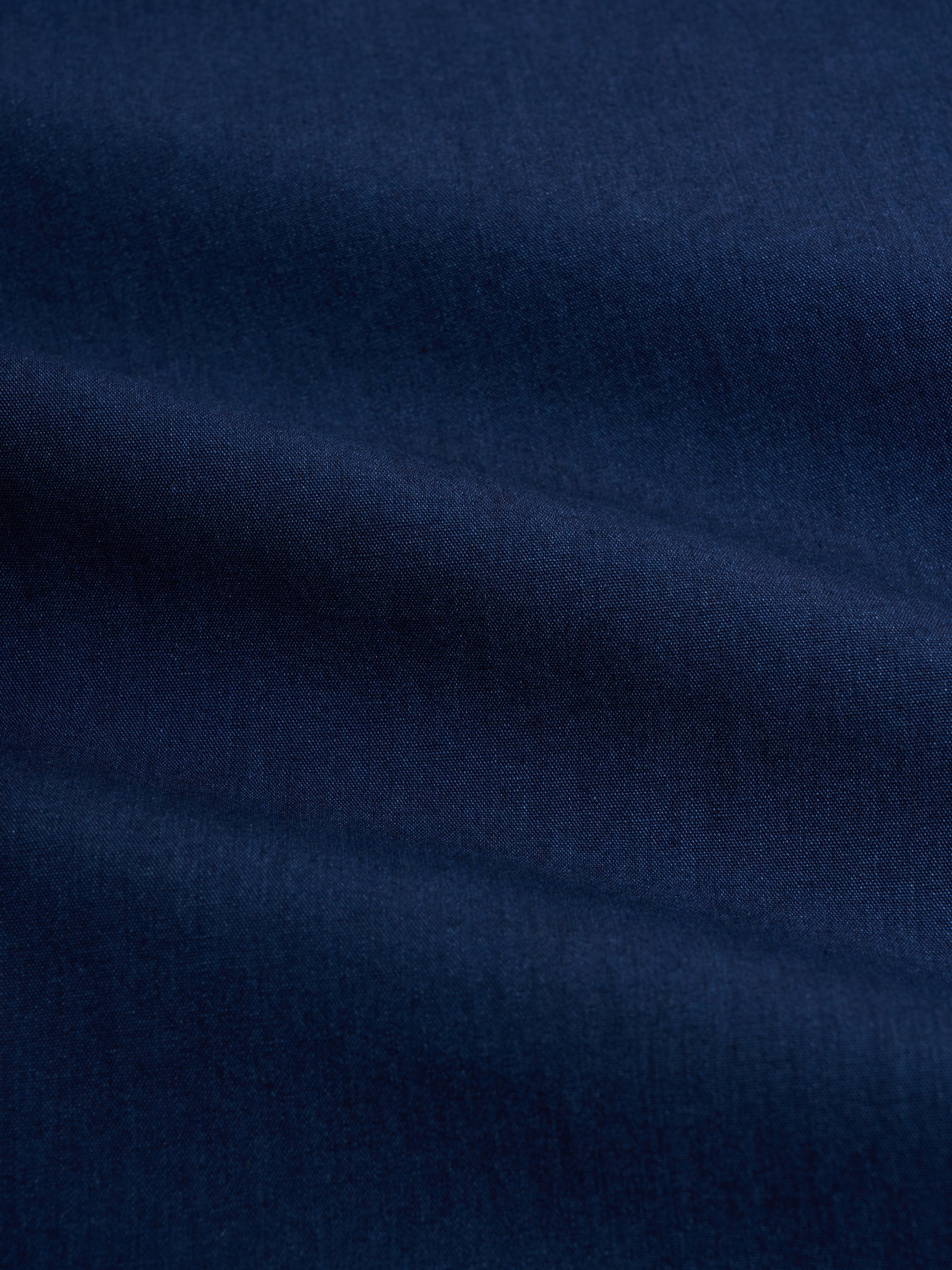 Morton Pleated Trousers Wylie Indigo Rinse