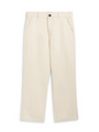 Utility Straight Leg Trousers Marin Twill Ecru